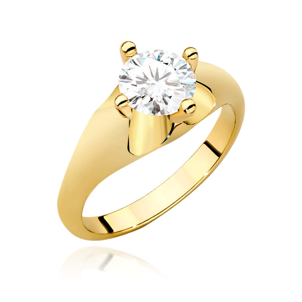Inel Aur 9K cu Diamant de Laborator 1.00 ct