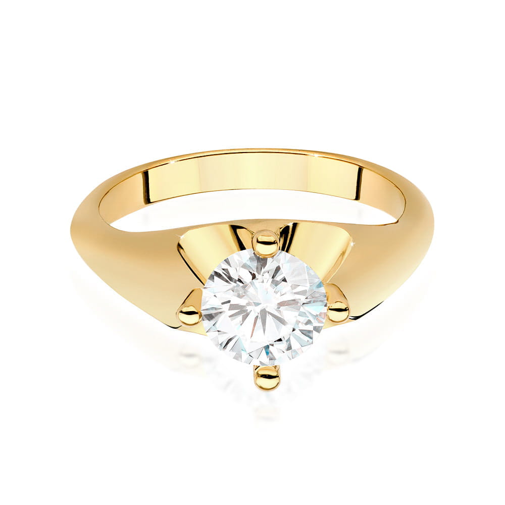 Inel Aur 9K cu Diamant de Laborator 1.00 ct