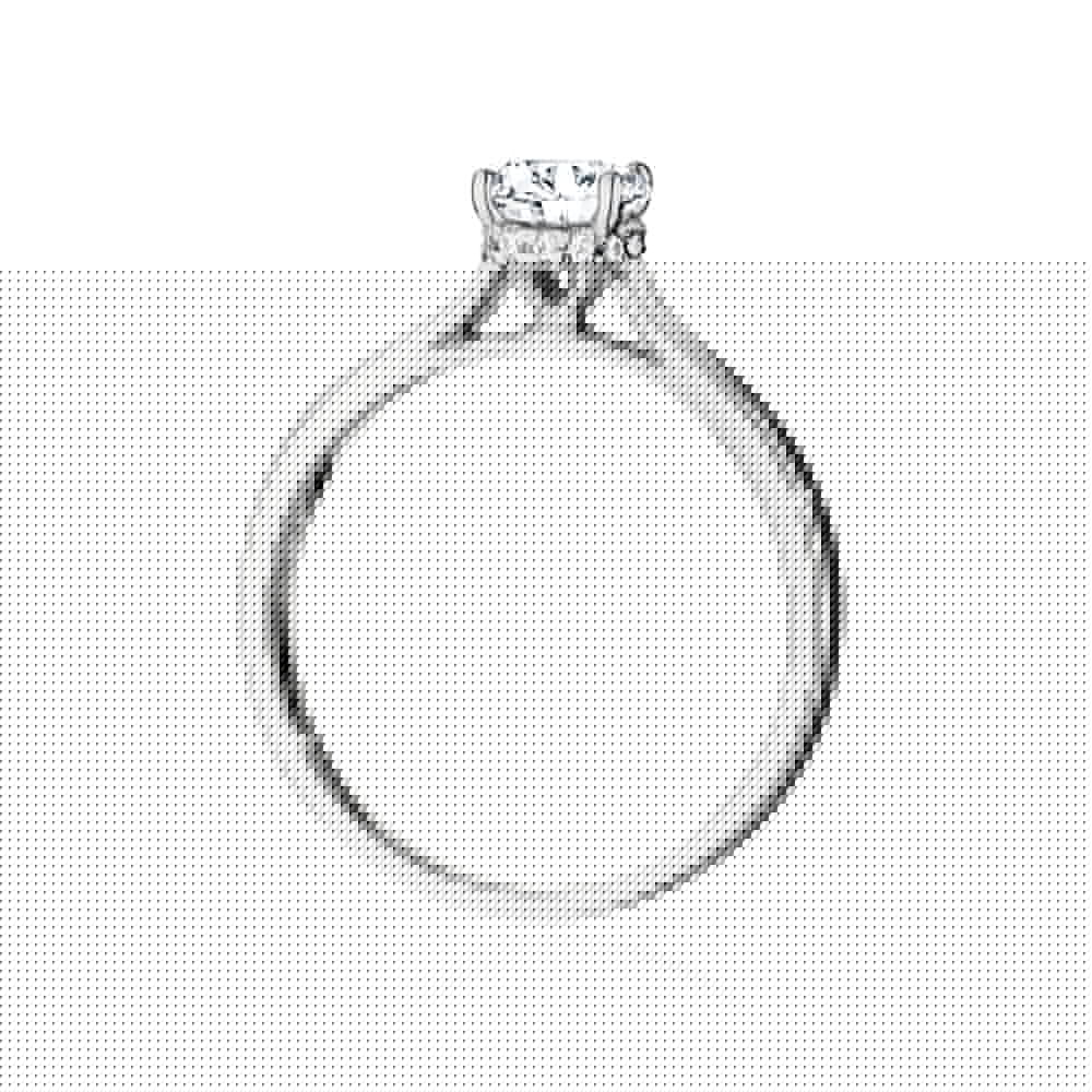 Inel Aur 14K cu Diamante de Laborator 0.76 ct