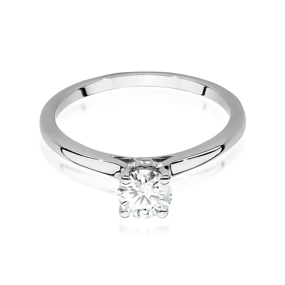 Inel Aur 9K cu Diamante de Laborator 0.56 ct