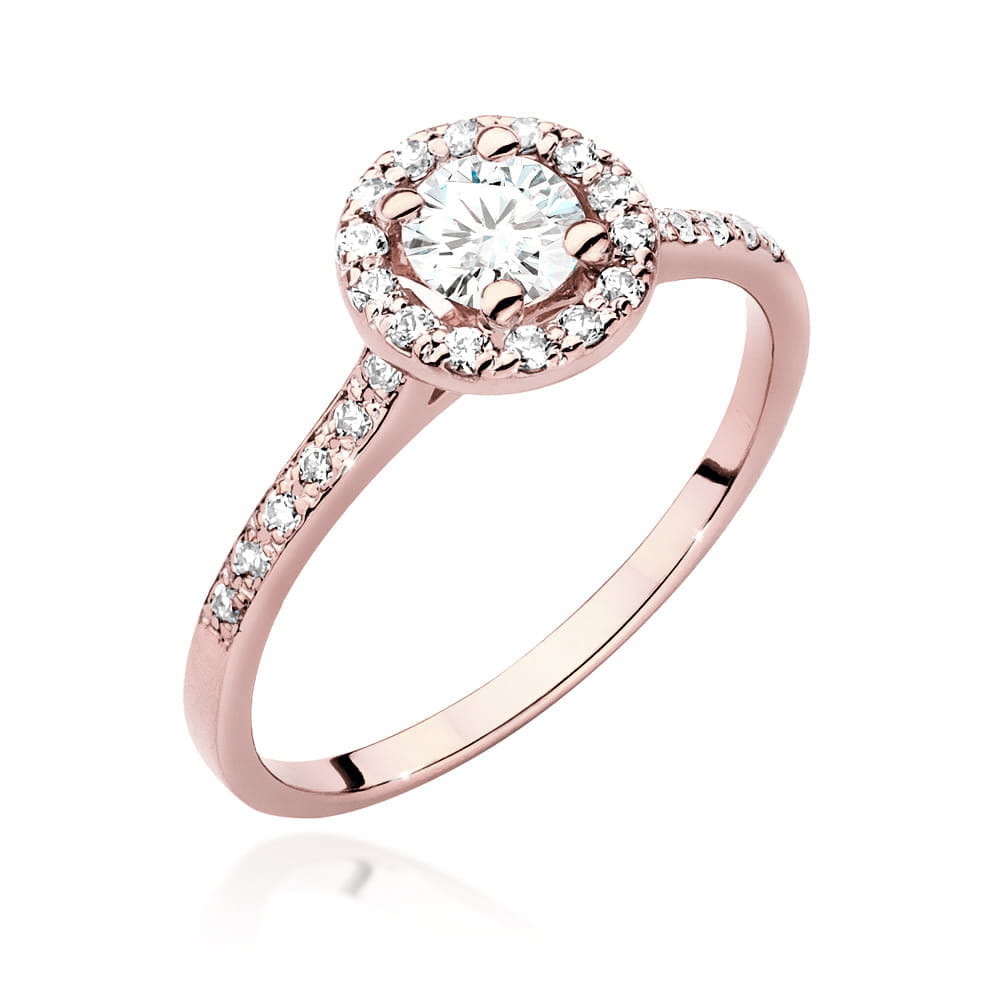 Inel Aur 14K cu Diamante de Laborator 0.64 ct
