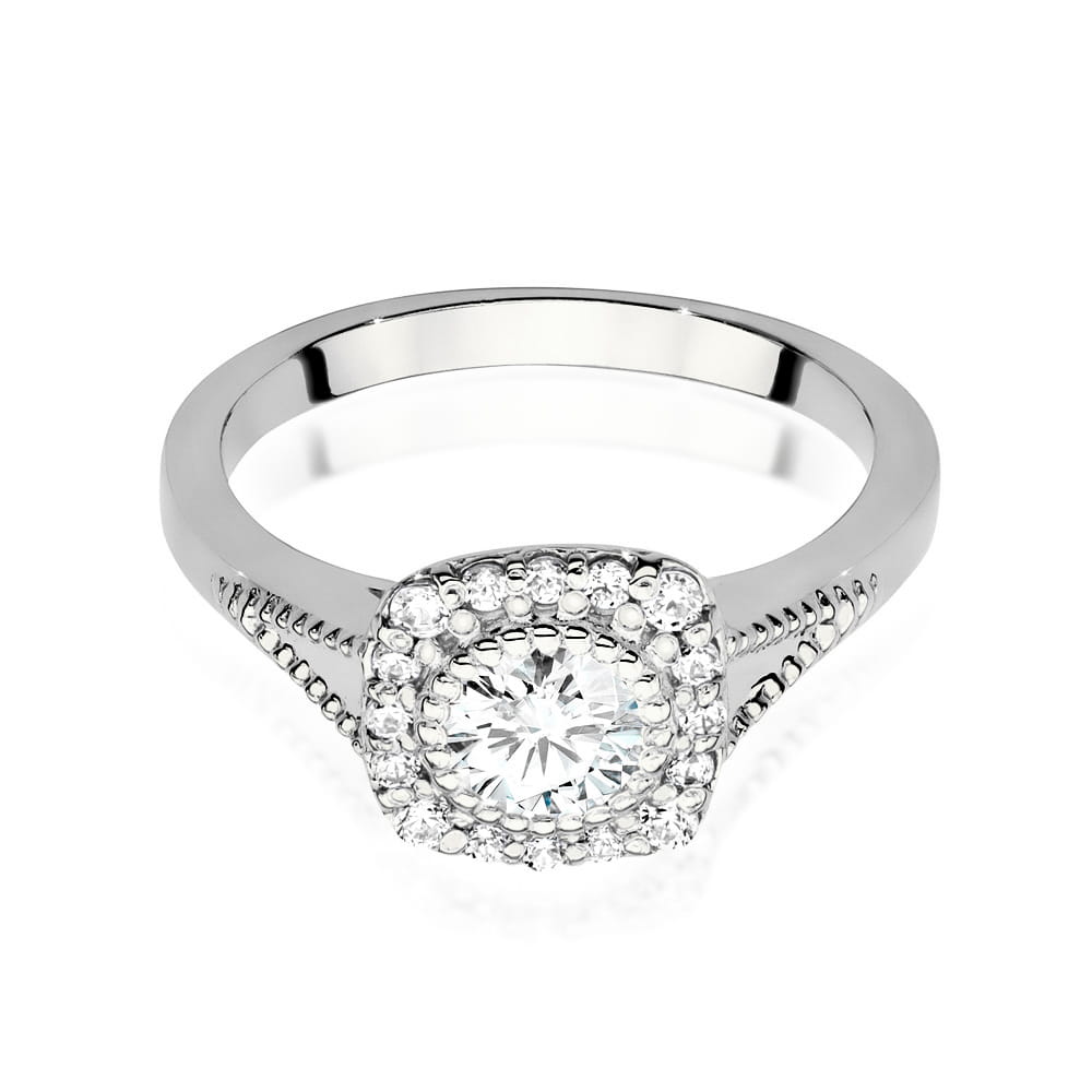 Inel Aur 14K cu Diamante de Laborator 0.56 ct