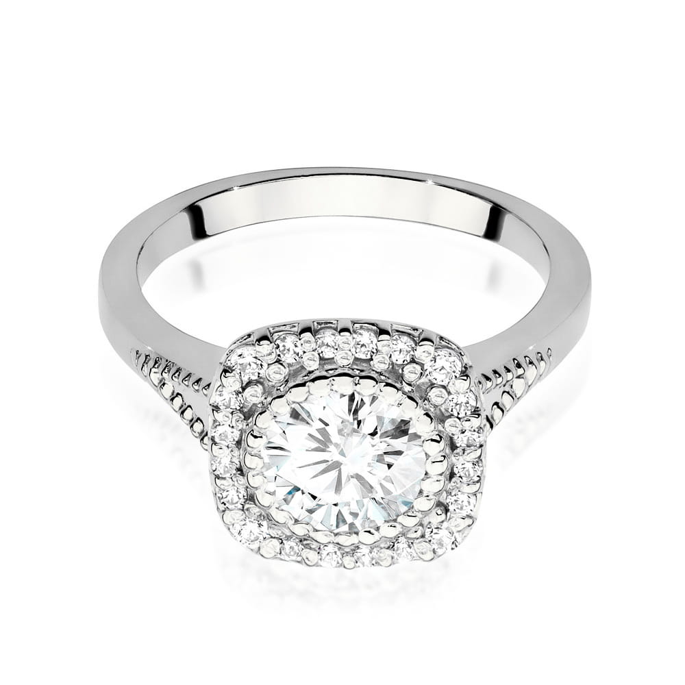 Inel Aur 14K cu Diamante de Laborator 0.90 ct