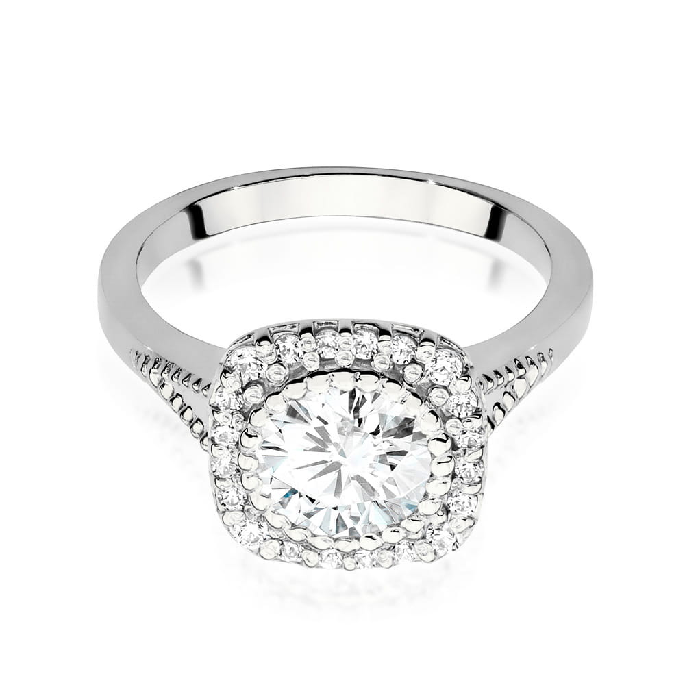 Inel Aur 14K cu Diamante de Laborator 1.20 ct
