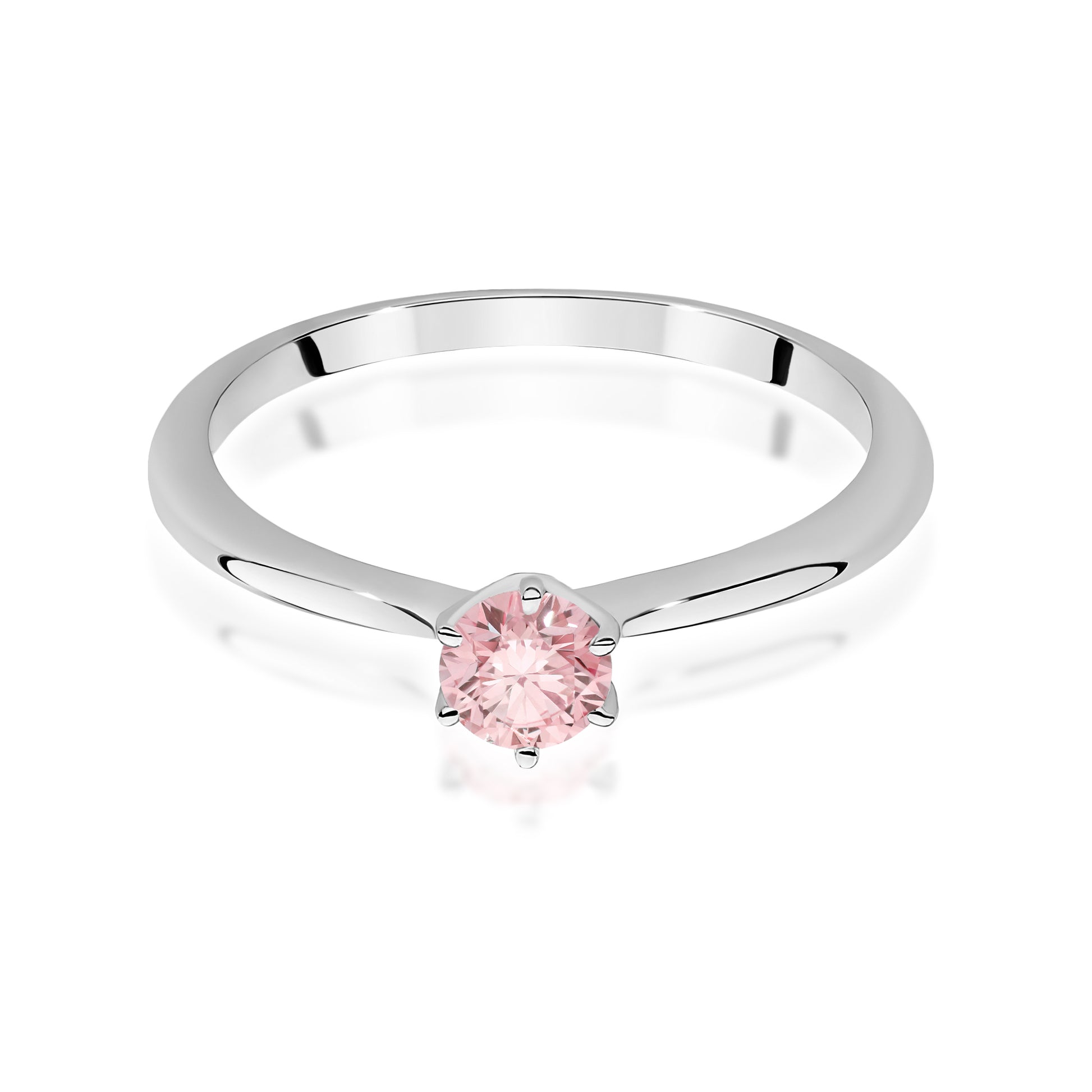 Inel Aur 14K cu Diamant de Laborator 0.50 ct