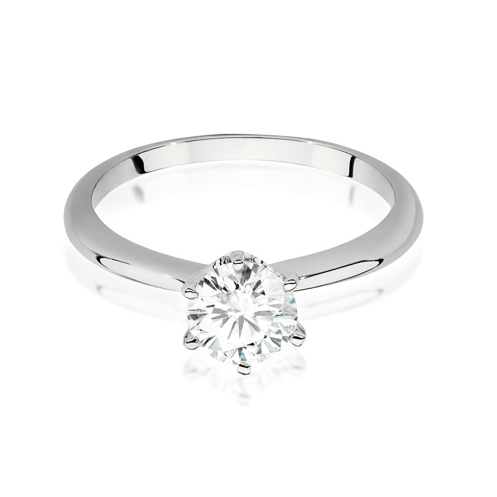 Inel Aur 9K cu Diamant Natural 1.00 ct