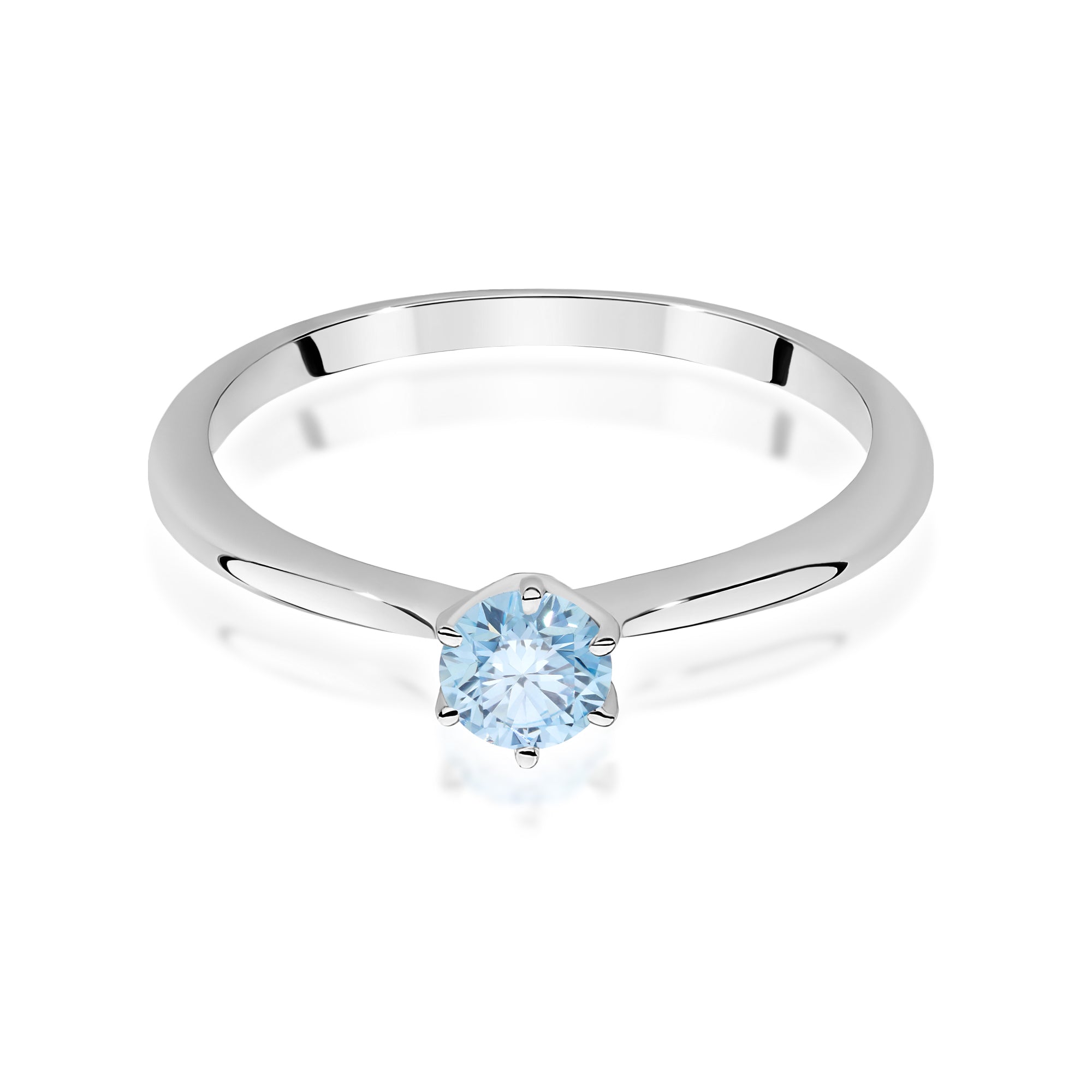Inel Aur 9K cu Diamant de Laborator 0.50 ct