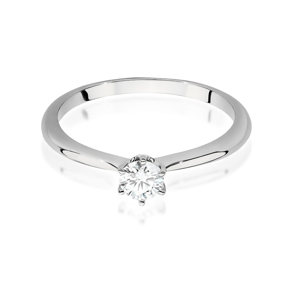 Inel Aur 9K cu Diamante de Laborator 0.40 ct