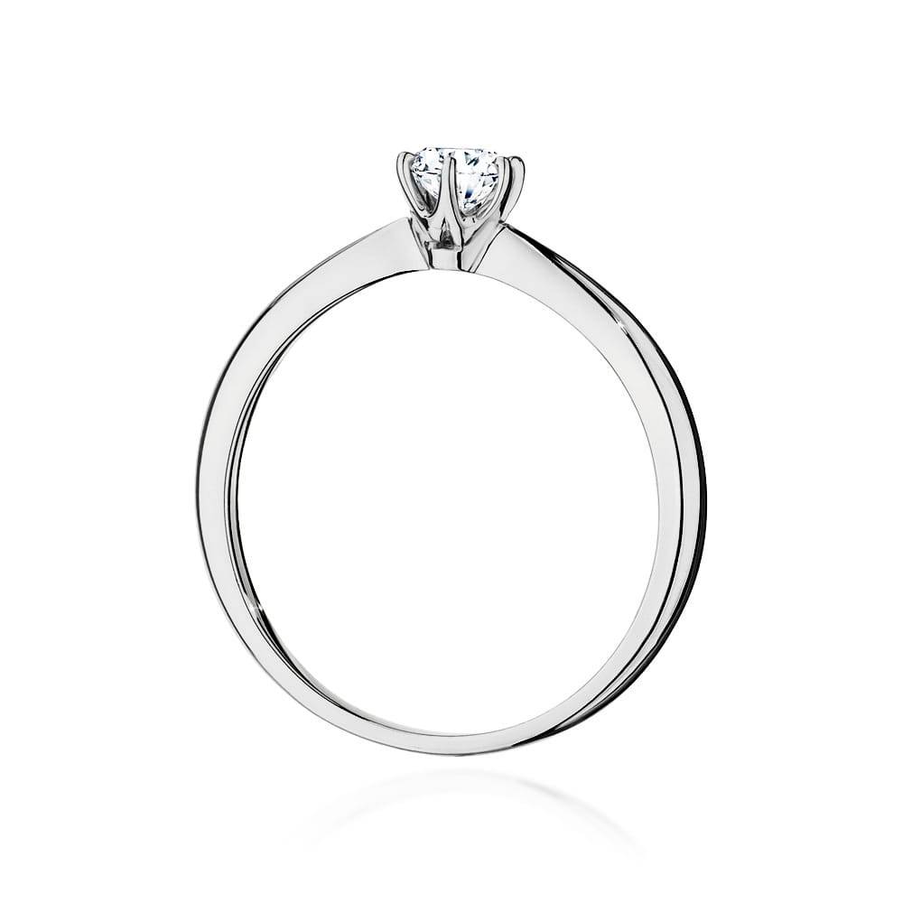 Inel Aur 9K cu Diamante de Laborator 0.40 ct