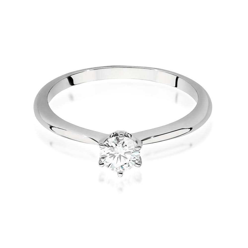 Inel Aur 9K cu Diamante de Laborator 0.50 ct