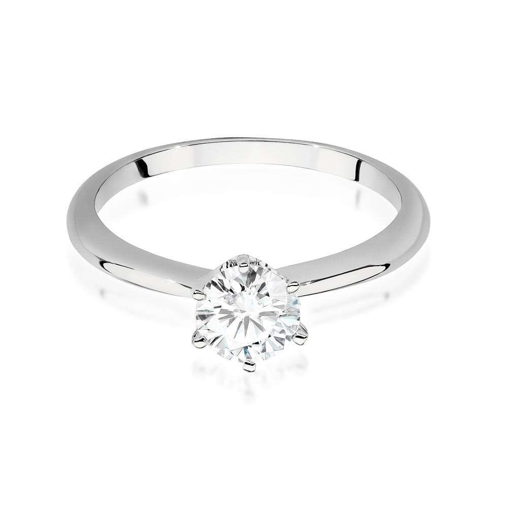 Inel Aur 9K cu Diamante de Laborator 0.70 ct