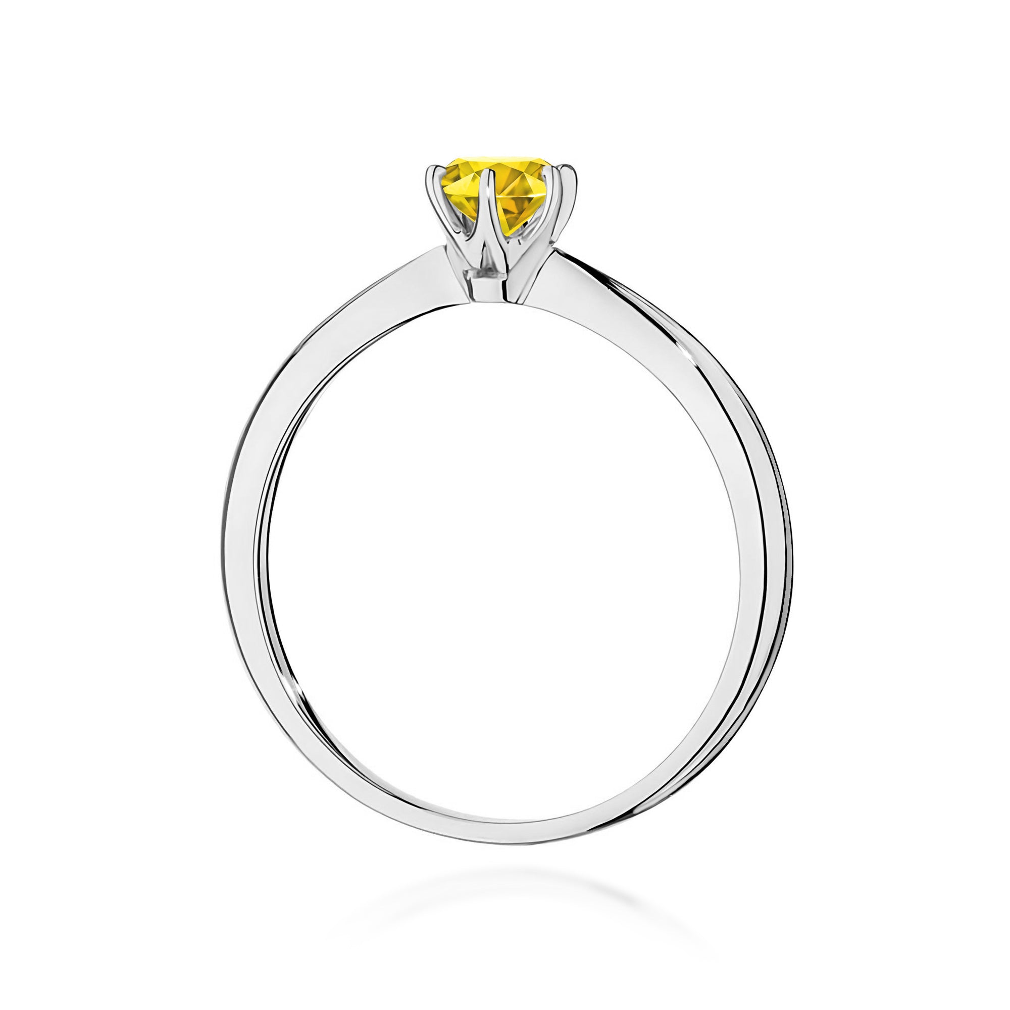 Inel Aur 9K cu Diamant de Laborator 0.50 ct