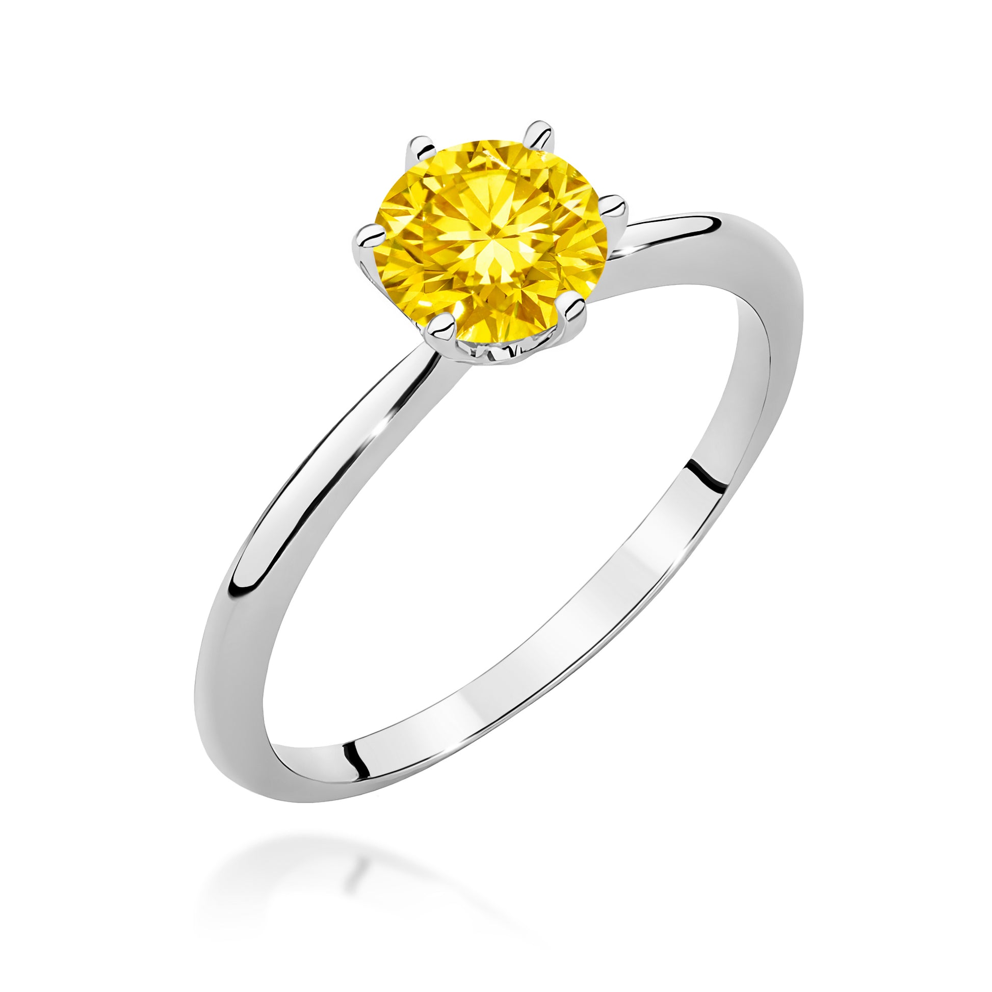 Inel Aur 9K cu Diamant de Laborator 1.00 ct