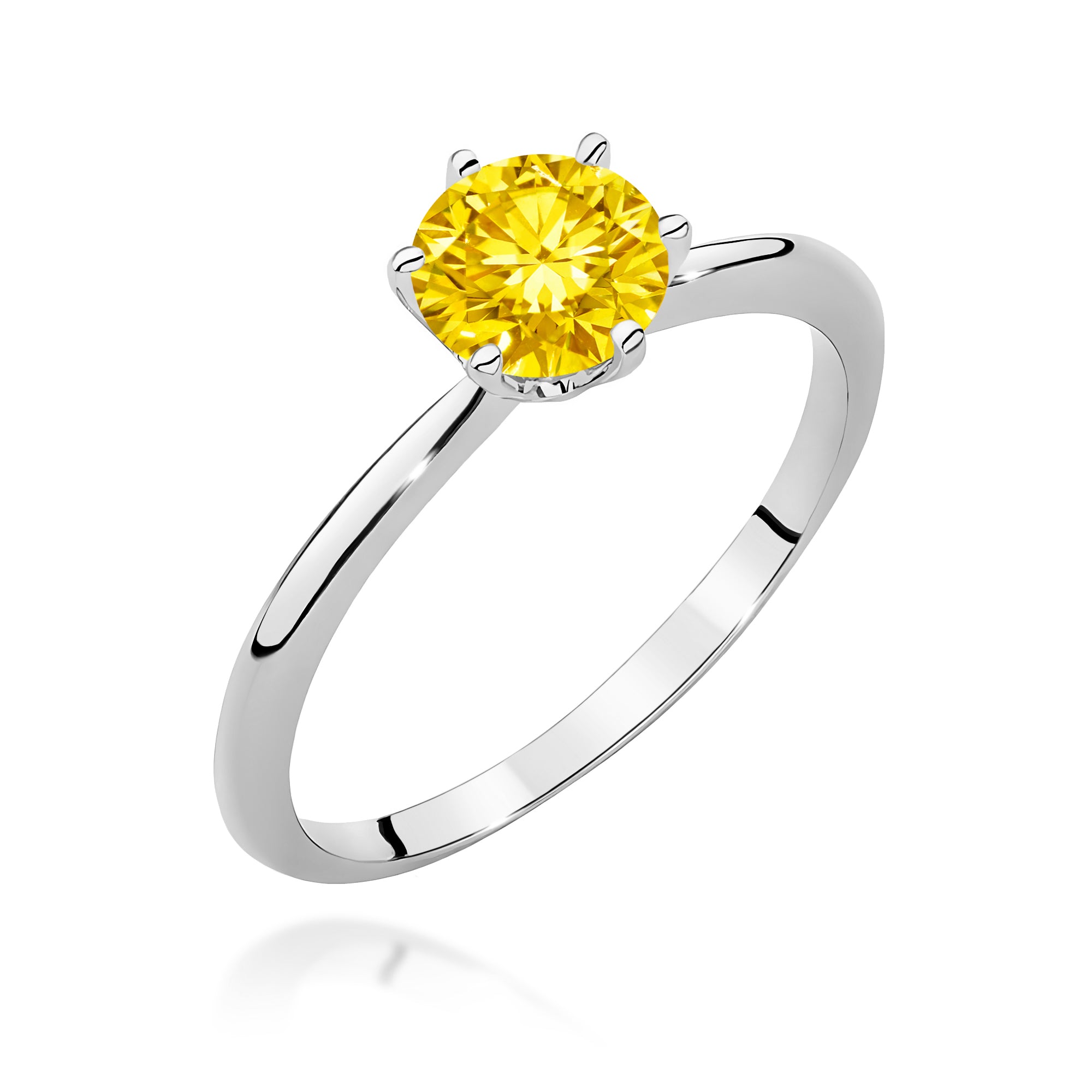 Inel Aur 9K cu Diamant de Laborator 1.00 ct