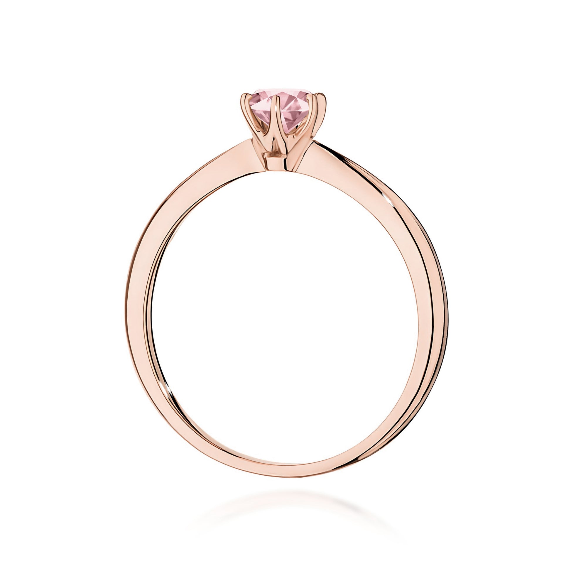 Inel Aur 14K cu Diamant de Laborator 0.50 ct