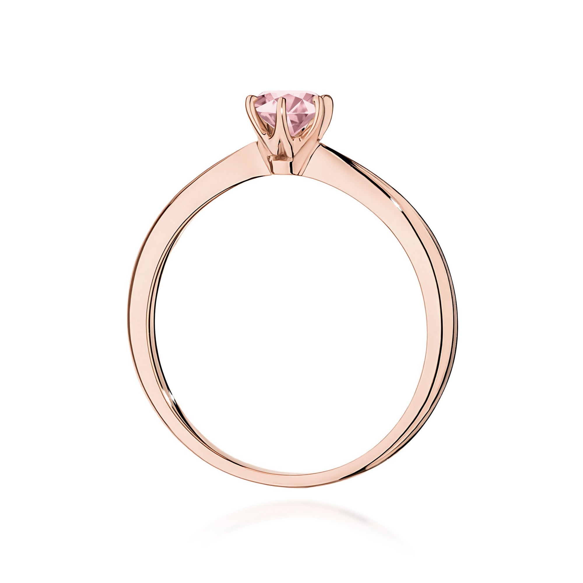 Inel Aur 14K cu Diamant de Laborator 0.50 ct