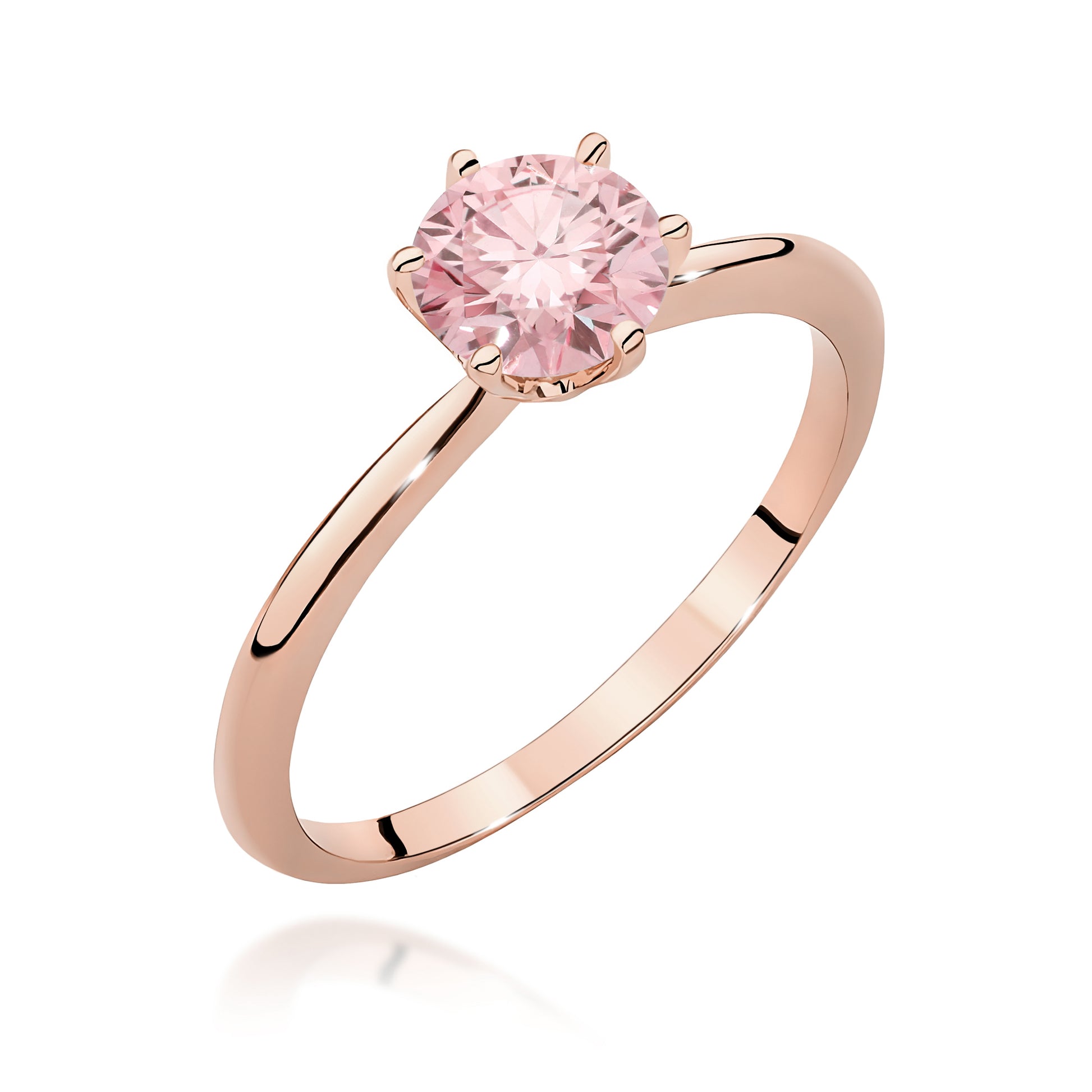 Inel Aur 14K cu Diamant de Laborator 1.00 ct