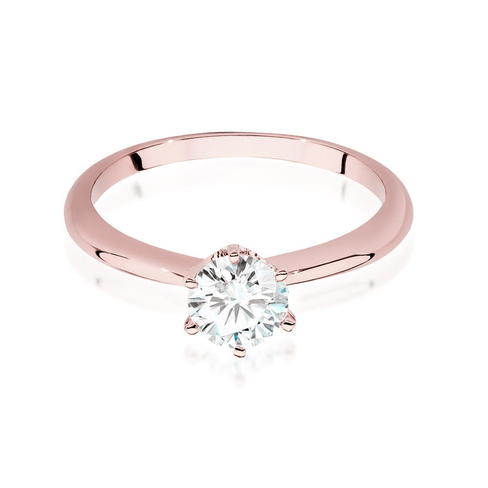Inel Aur 14K cu Diamant de Laborator 0.70 ct