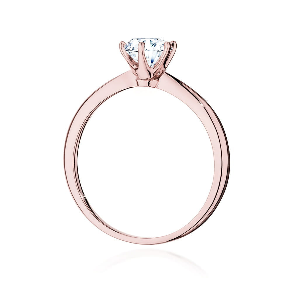Inel Aur 14K cu Diamant de Laborator 0.70 ct