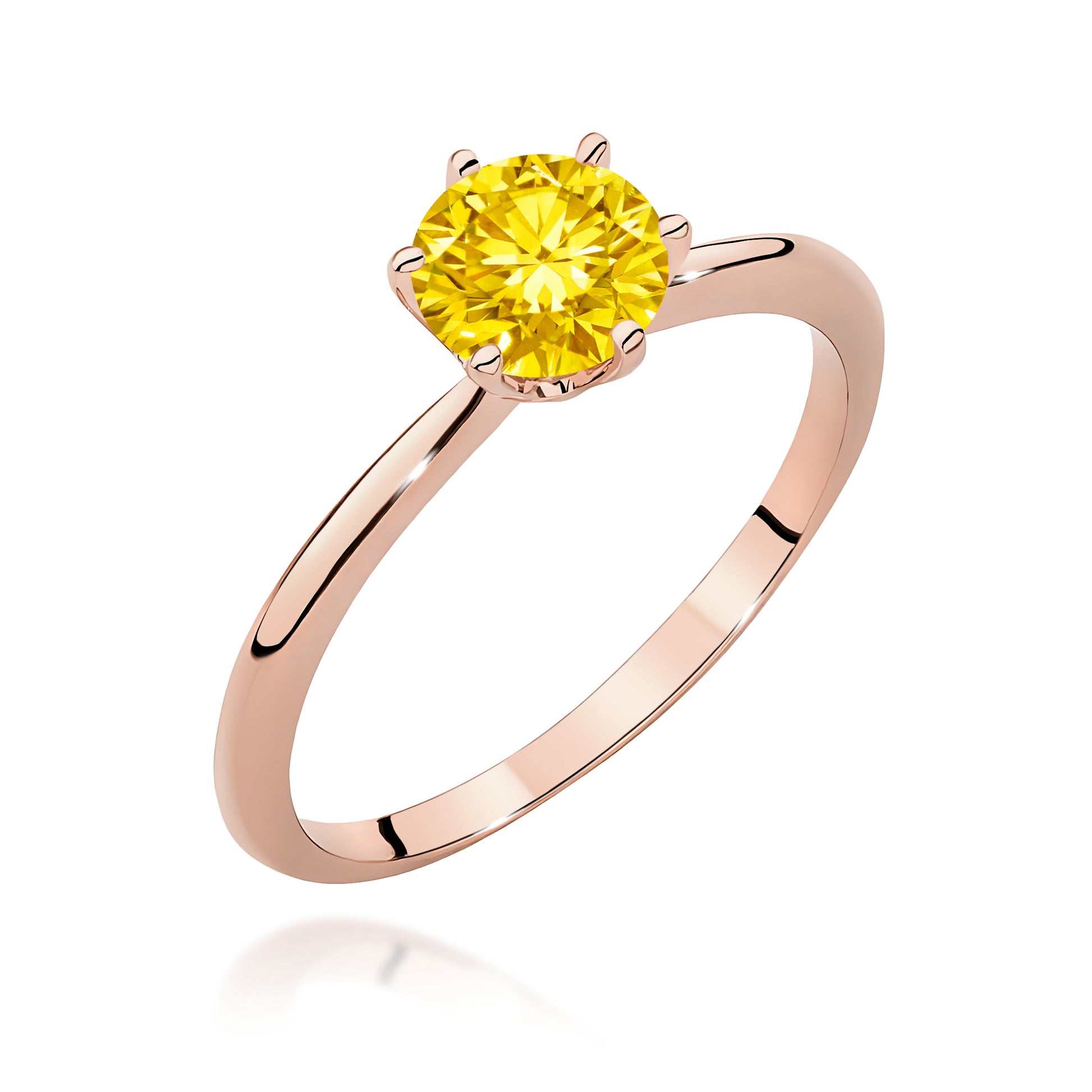 Inel Aur 14K cu Diamant de Laborator 1.00 ct