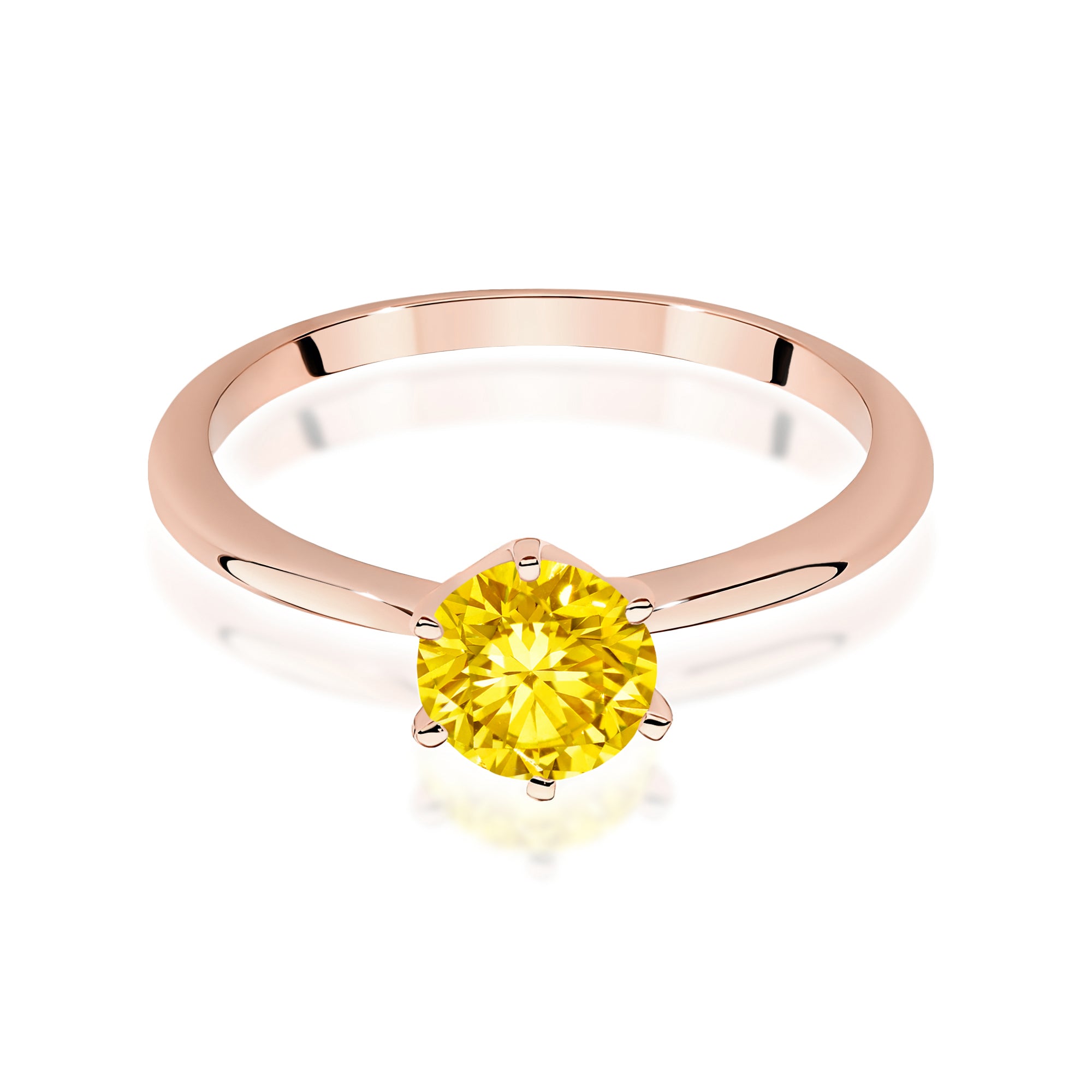 Inel Aur 14K cu Diamant de Laborator 1.00 ct