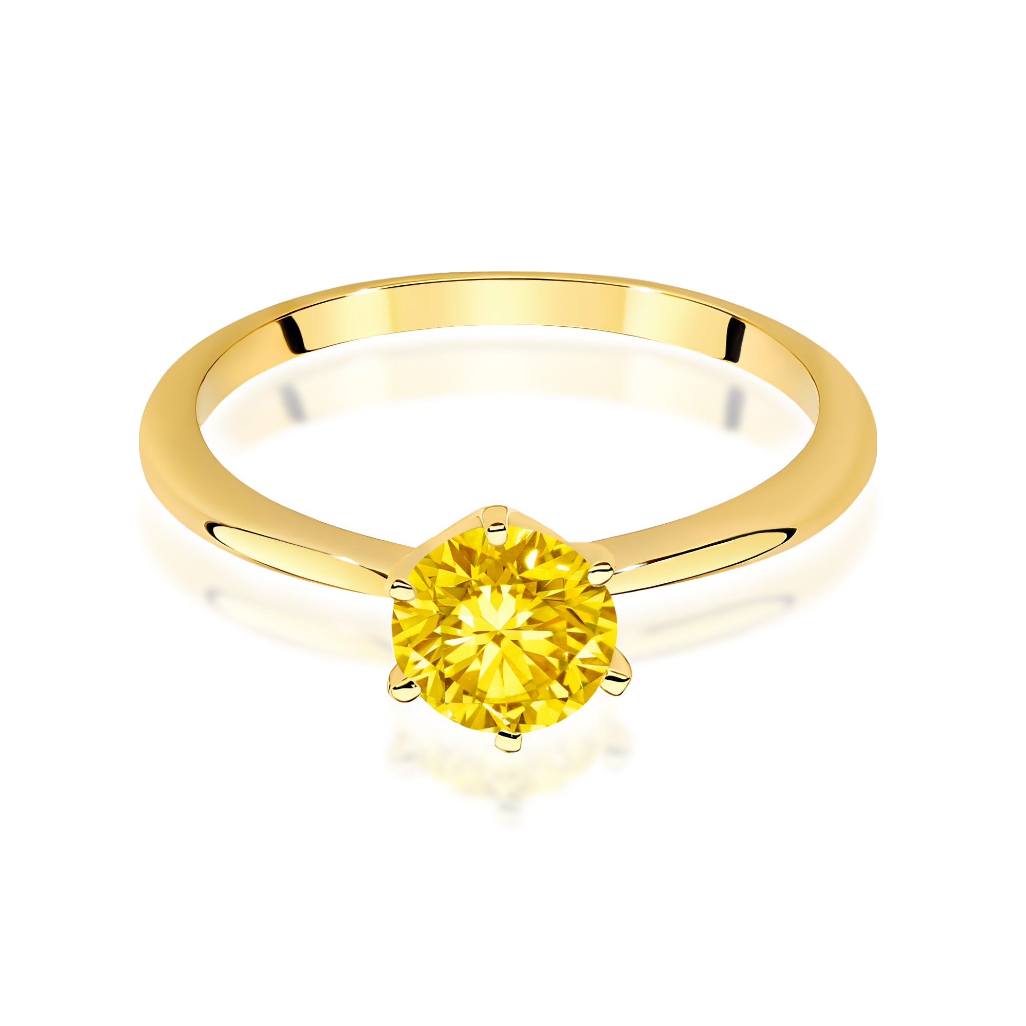 Inel Aur 14K cu Diamant de Laborator 1.00 ct