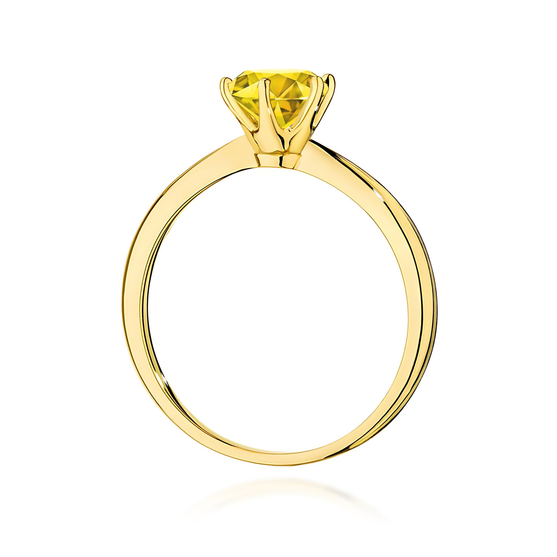 Inel Aur 9K cu Diamant de Laborator 1.00 ct