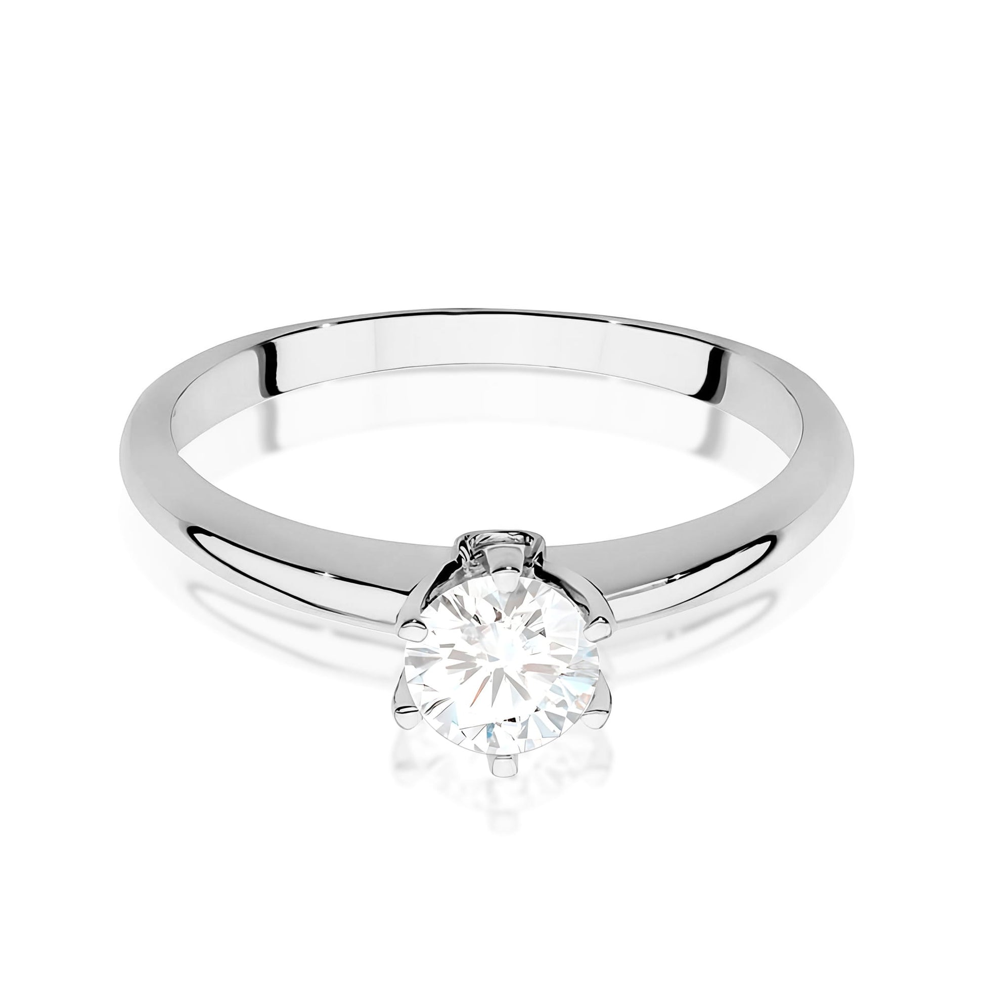 Inel Aur 14K cu Diamante de Laborator 0.54 ct