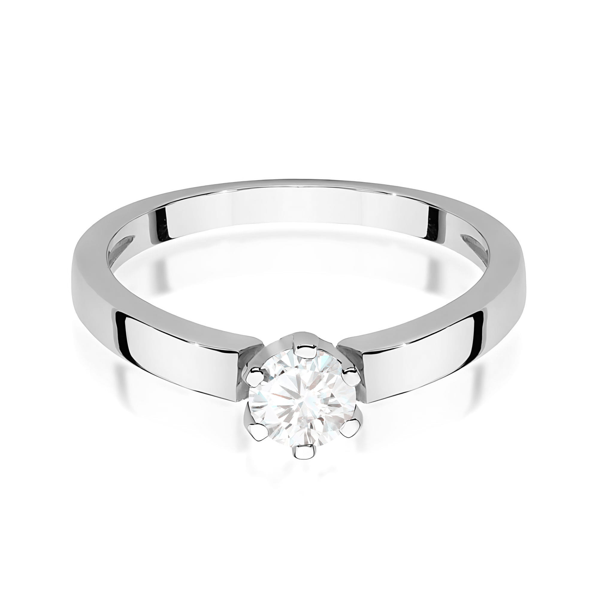 Inel Aur 9K cu Diamant de Laborator 0.25 ct