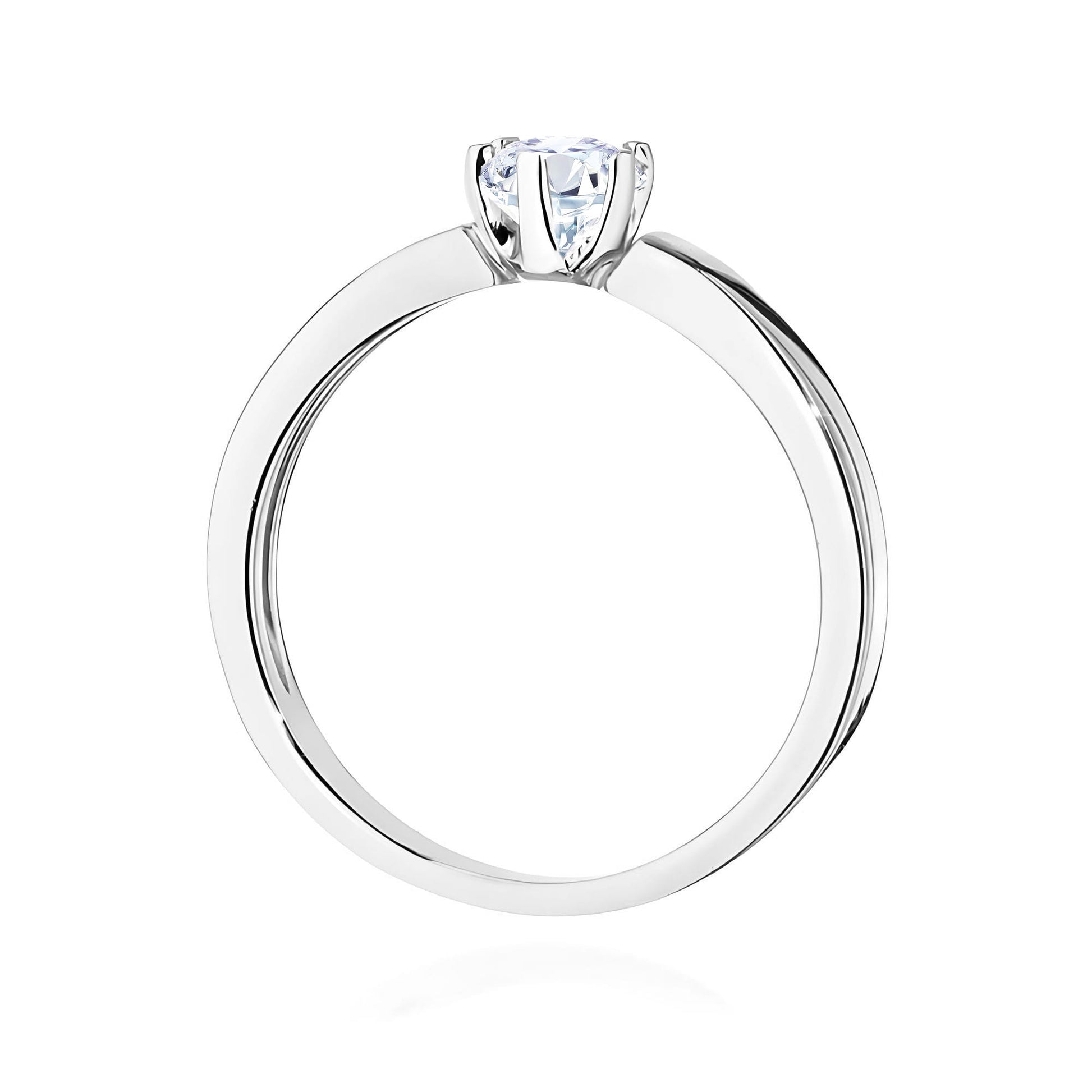 Inel Aur 9K cu Diamant de Laborator 0.25 ct