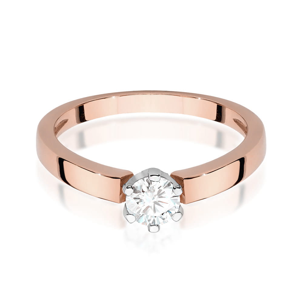 Inel Aur 14K W0562 Diamant Laborator 0.25ct
