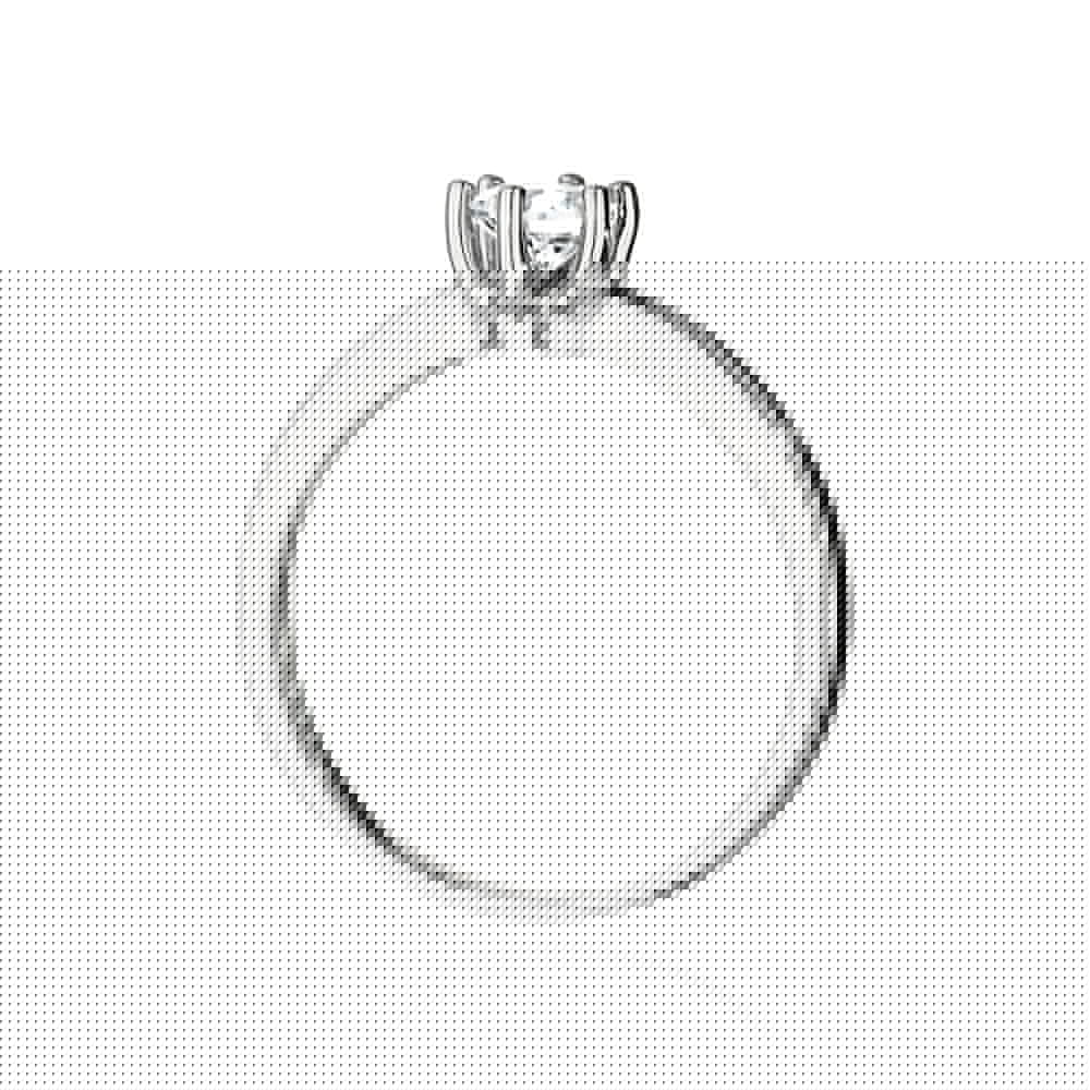Inel Aur 14K W563 Diamant Cultivat 0.40ct