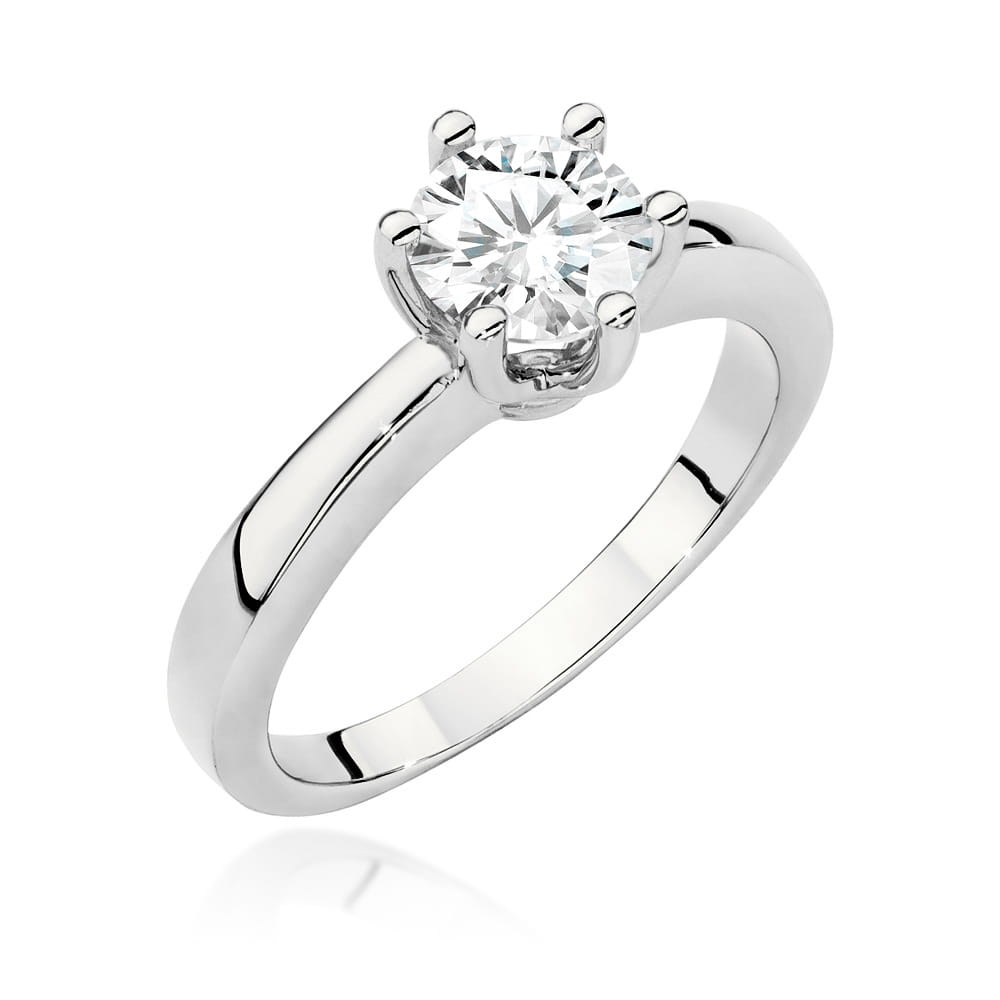Inel Aur 14K W0563 Diamant Crescut în Laborator 0.70ct