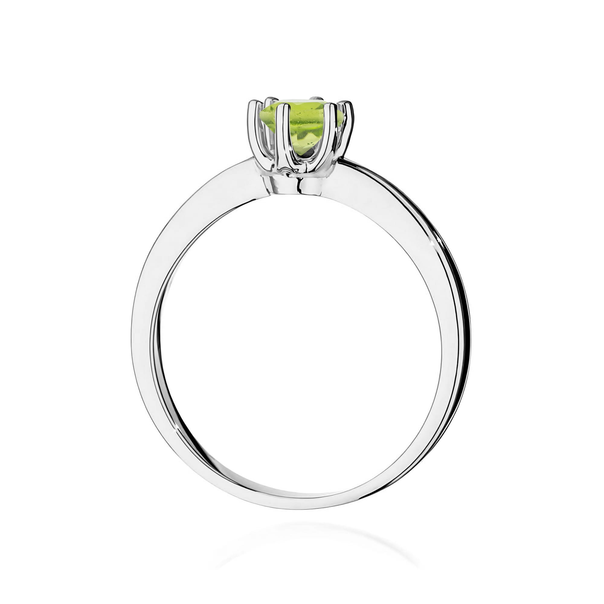 Inel Aur 14K W0563 Peridot 0,60ct