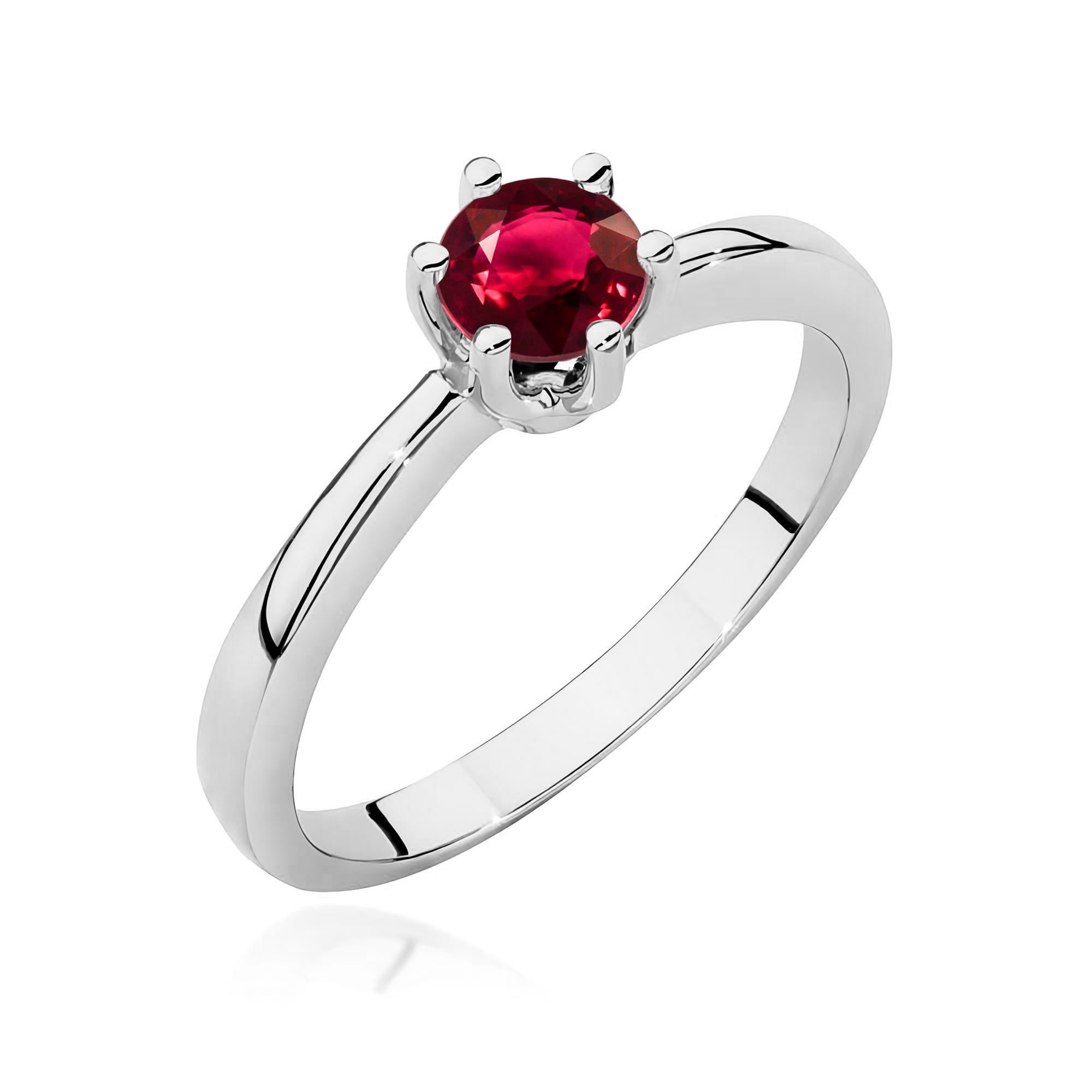 Inel Aur 14K W0563 Rubin 0,60ct