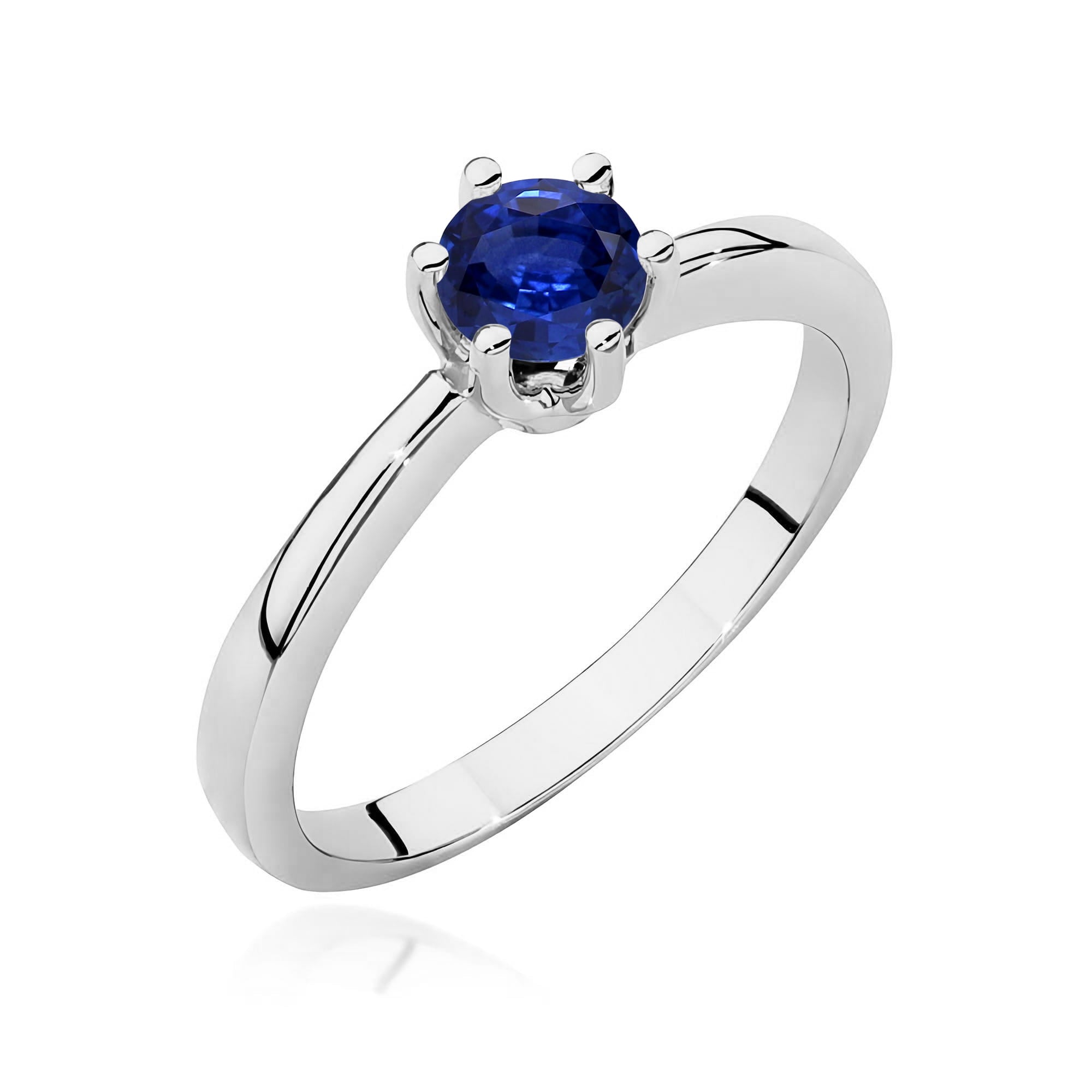 Inel Aur 14K W0563 Safir 0,50ct