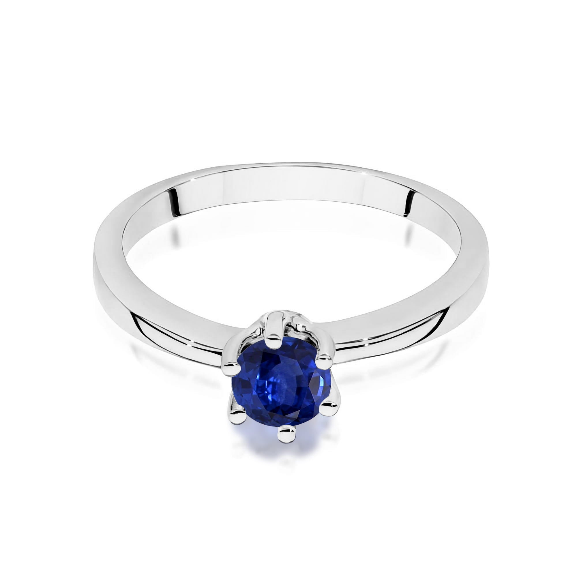 Inel Aur 14K W0563 Safir 0,50ct