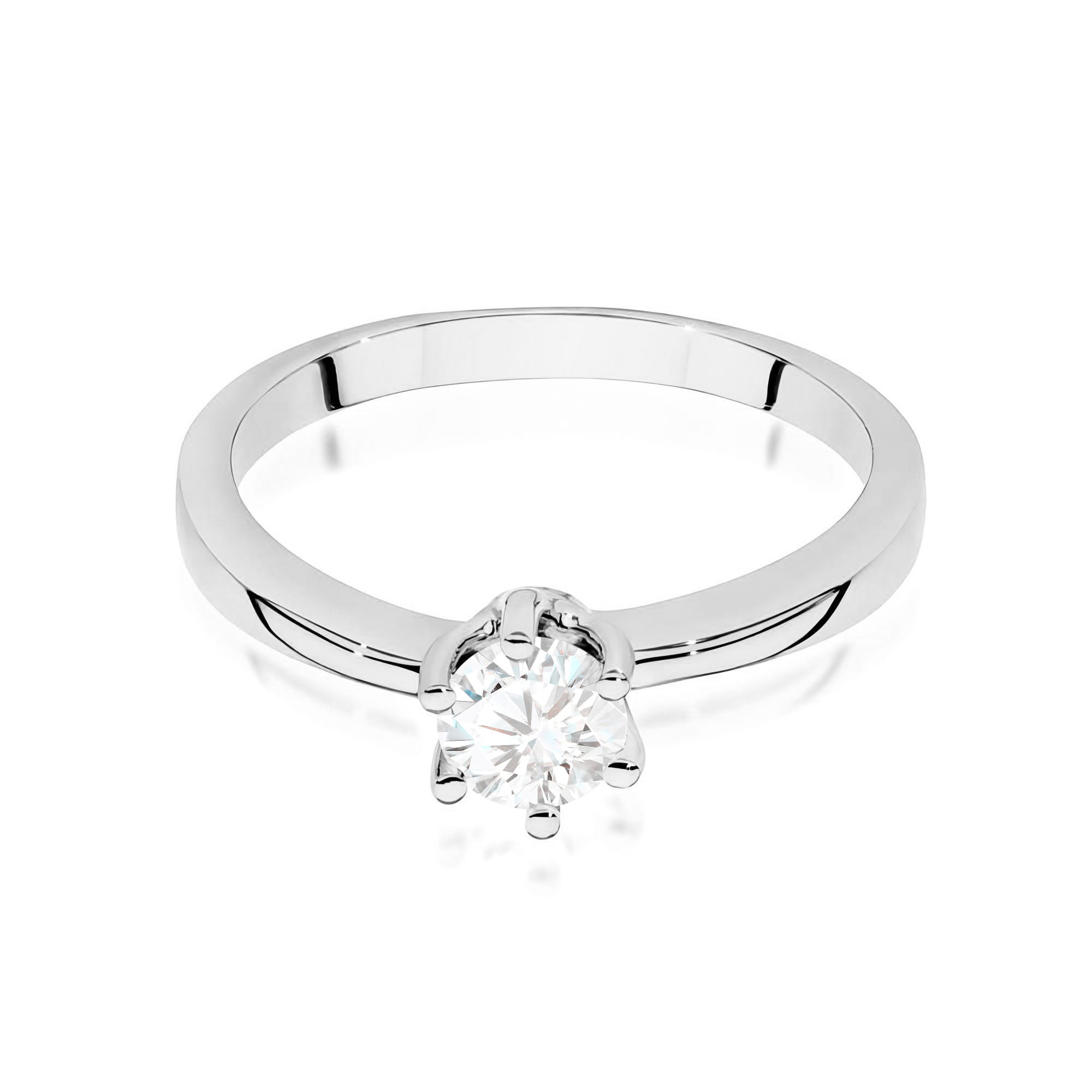 Inel Aur 9K cu Diamant Natural 0.40 ct