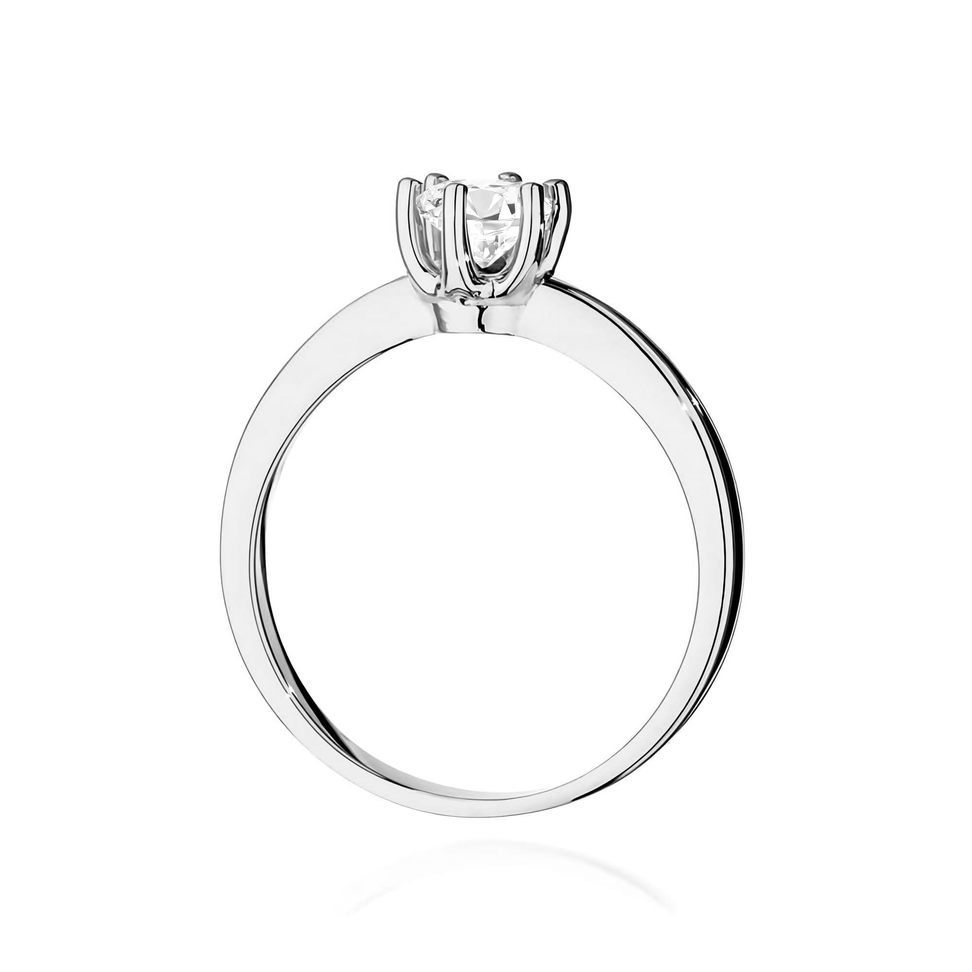Inel Aur 9K cu Diamant Natural 0.50 ct