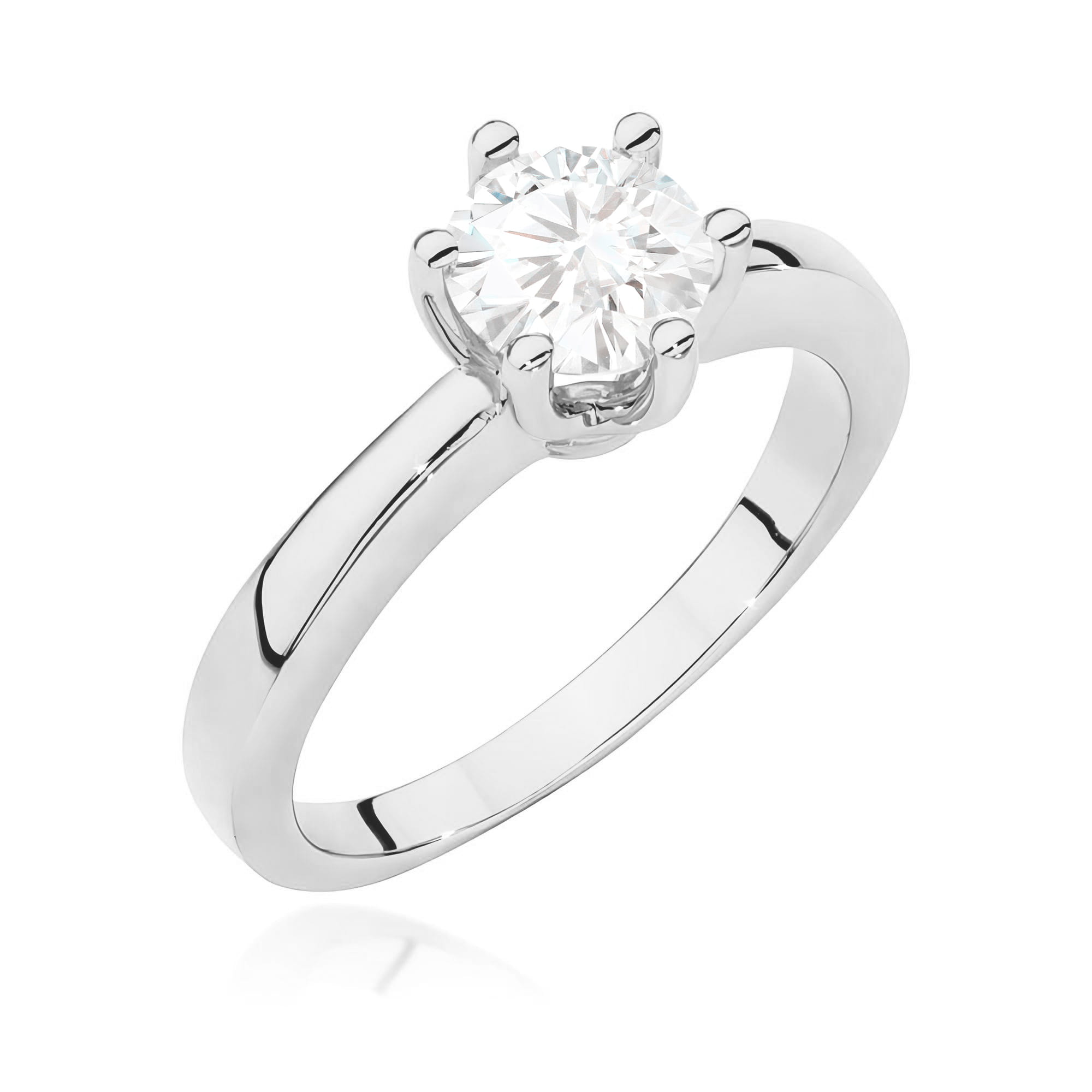 Inel Aur 9K cu Diamant Natural 0.70 ct
