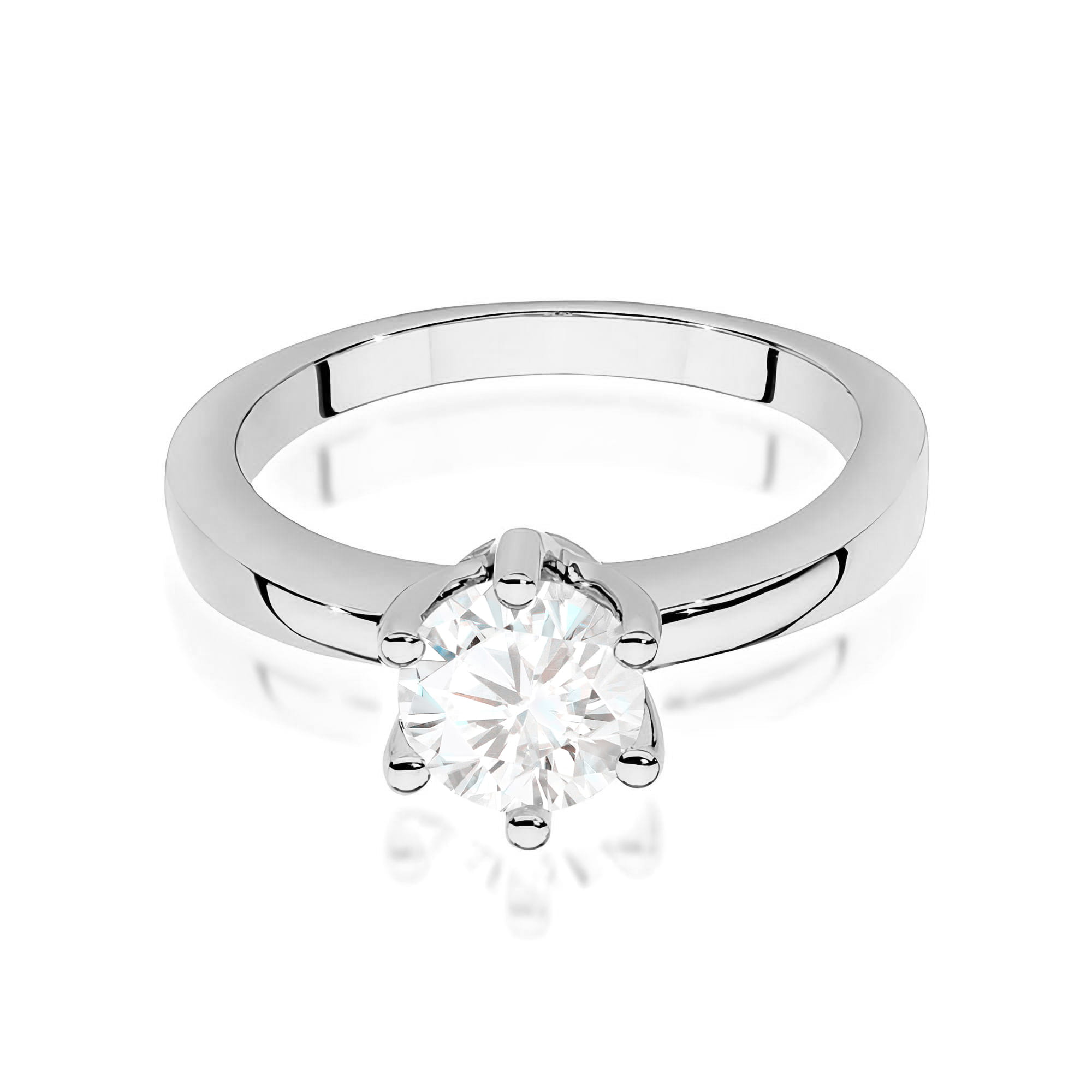 Inel Aur 9K cu Diamant Natural 0.70 ct