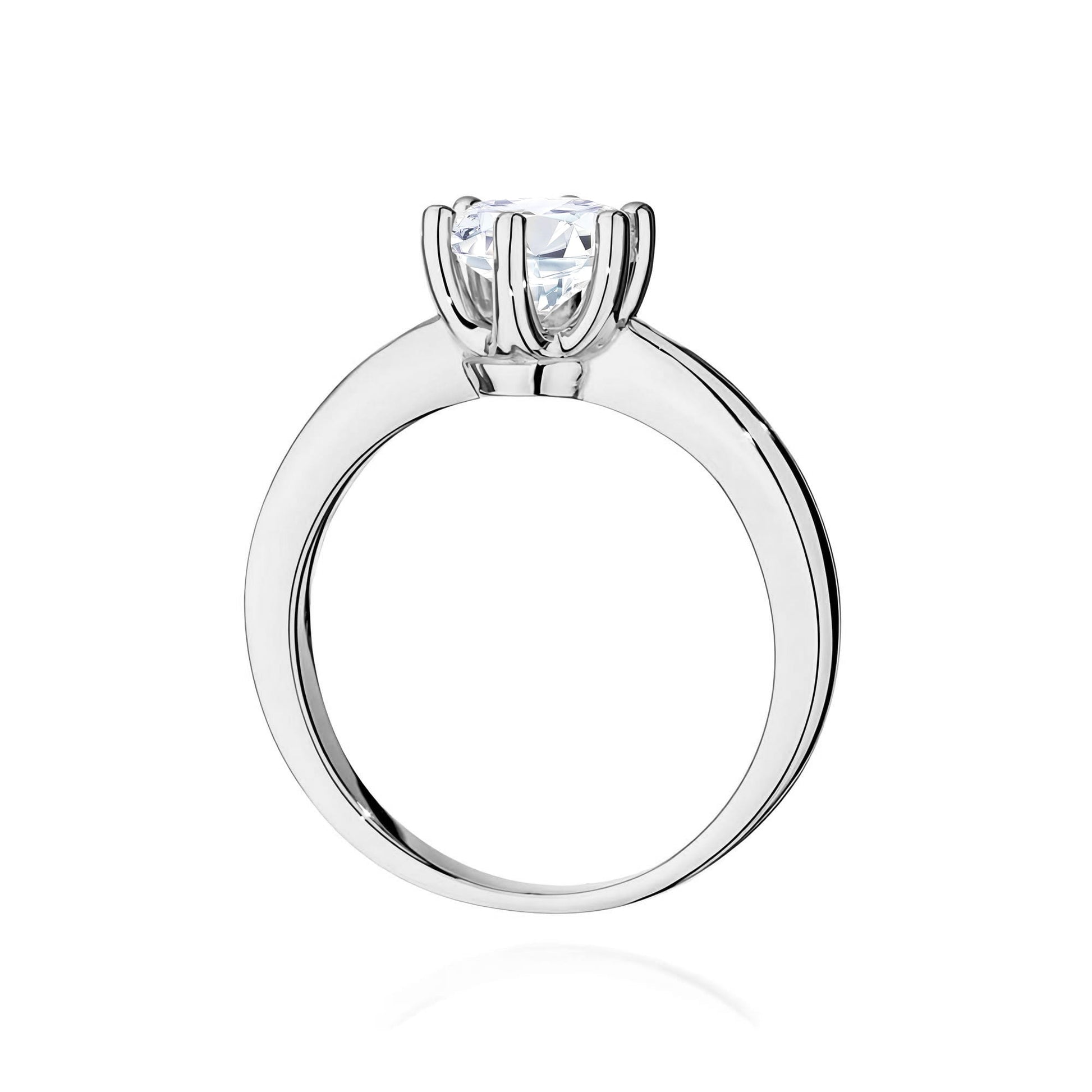 Inel Aur 9K cu Diamant Natural 0.70 ct
