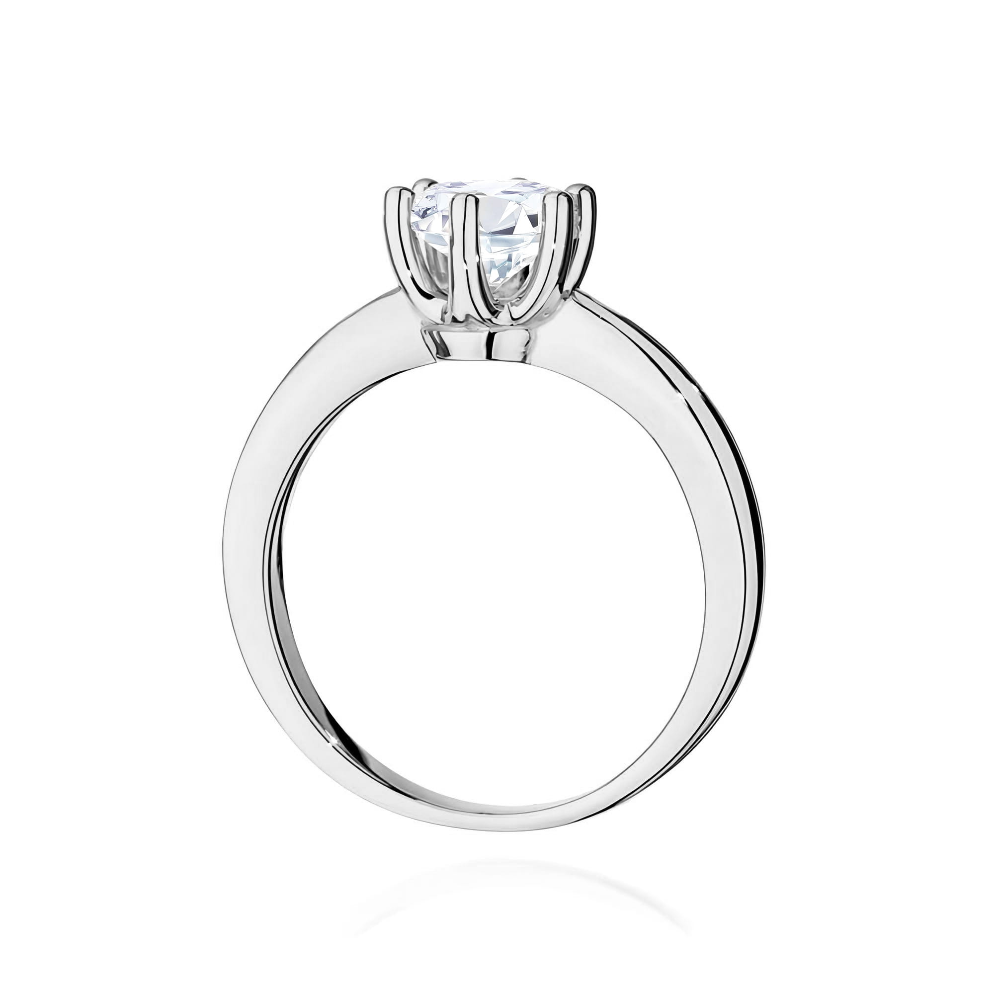 Inel Aur 9K cu Diamant Natural 0.70 ct