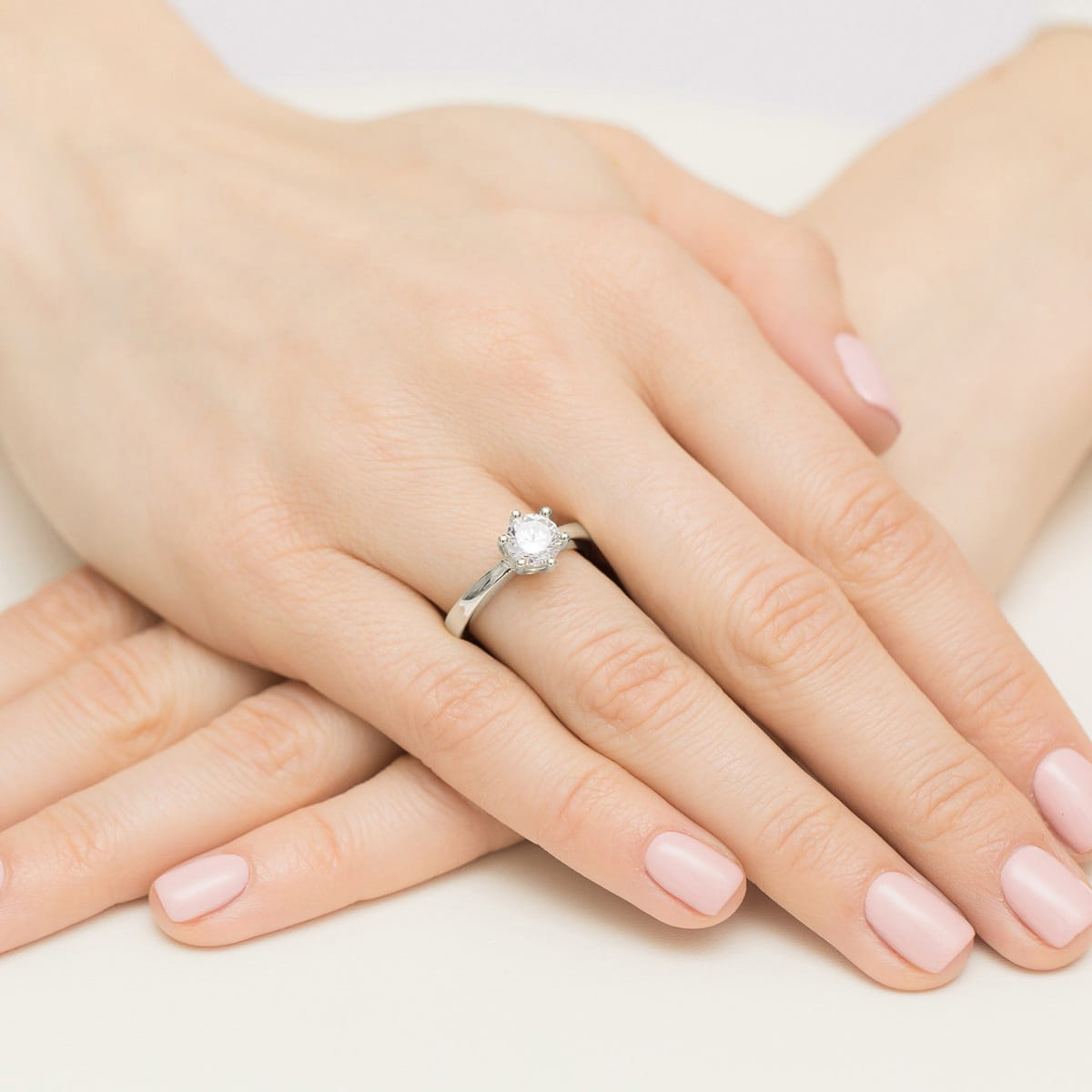 Inel Aur 9K cu Diamant Natural 1.00 ct