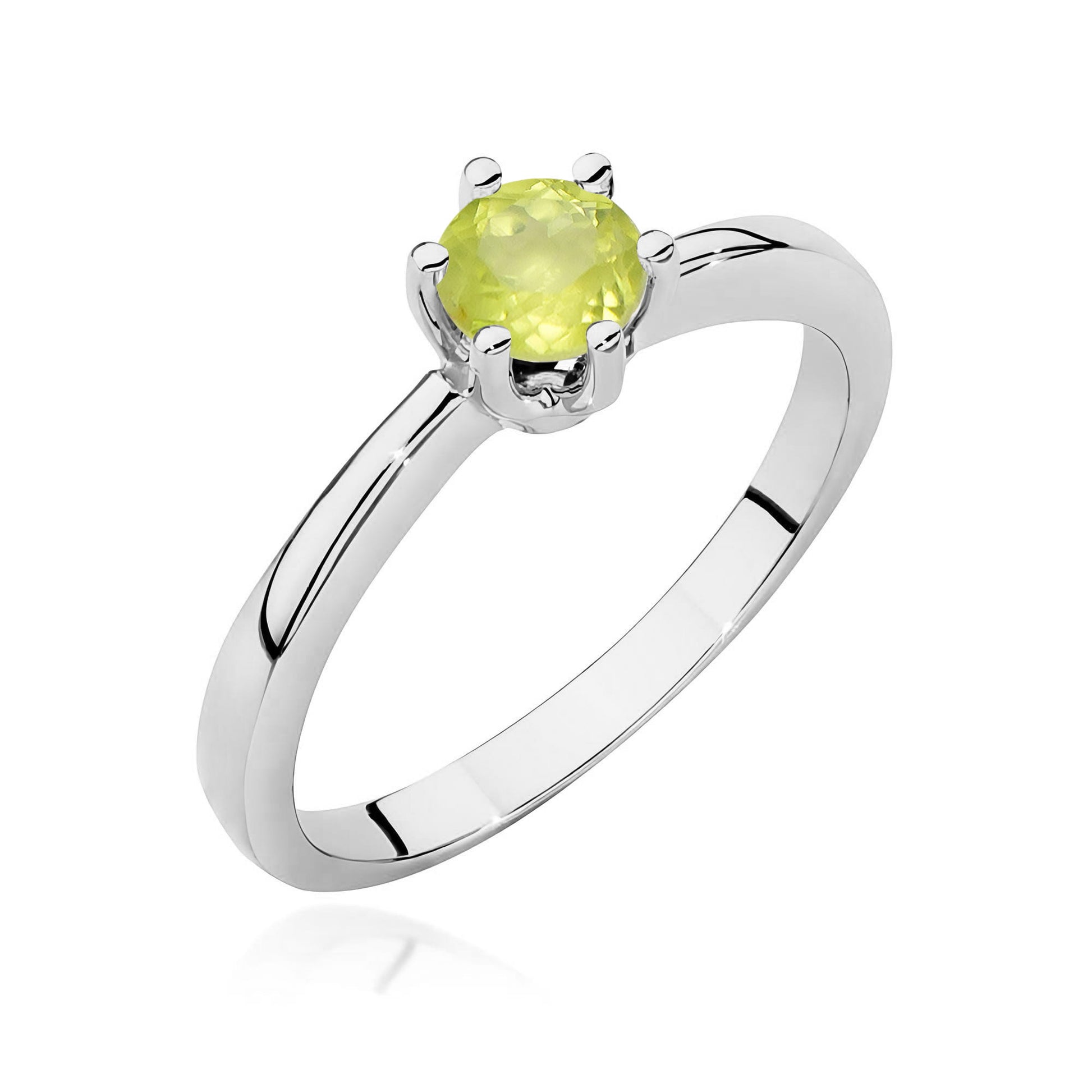 Inel Aur 9K cu Peridot 0.60 ct