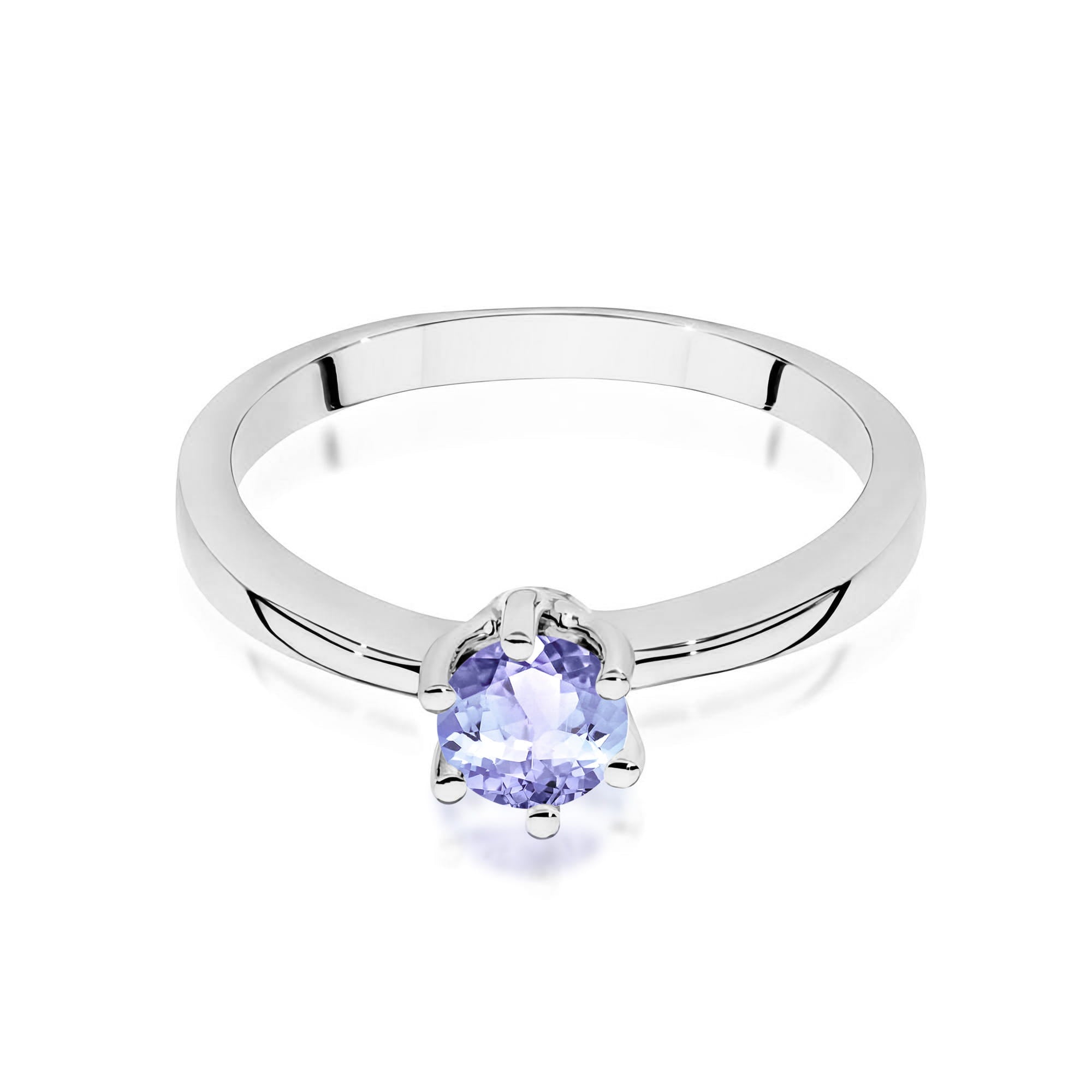 Inel Aur 9K cu Tanzanit 0.50 ct