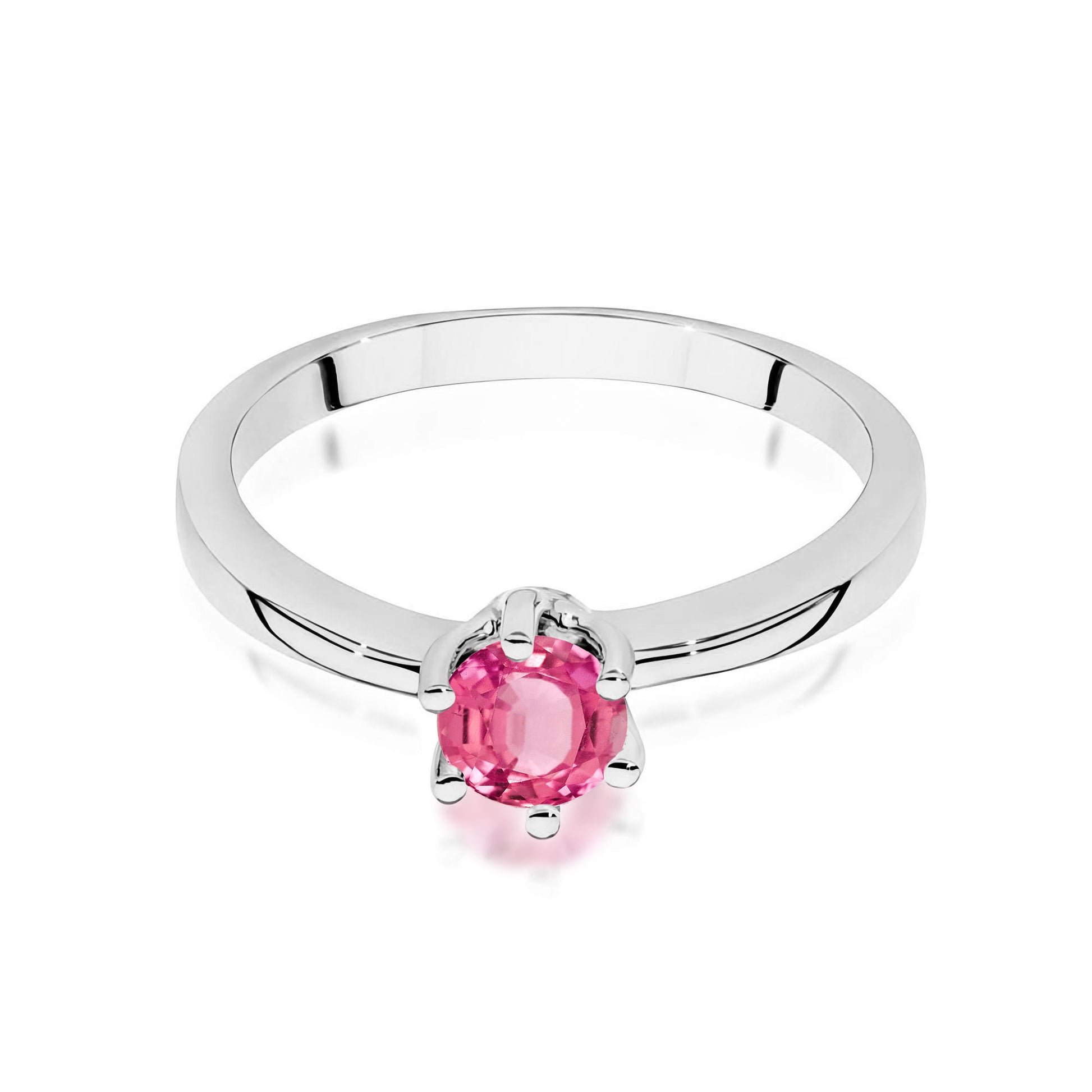 Inel Aur 9K cu Topaz Roz 0.60 ct