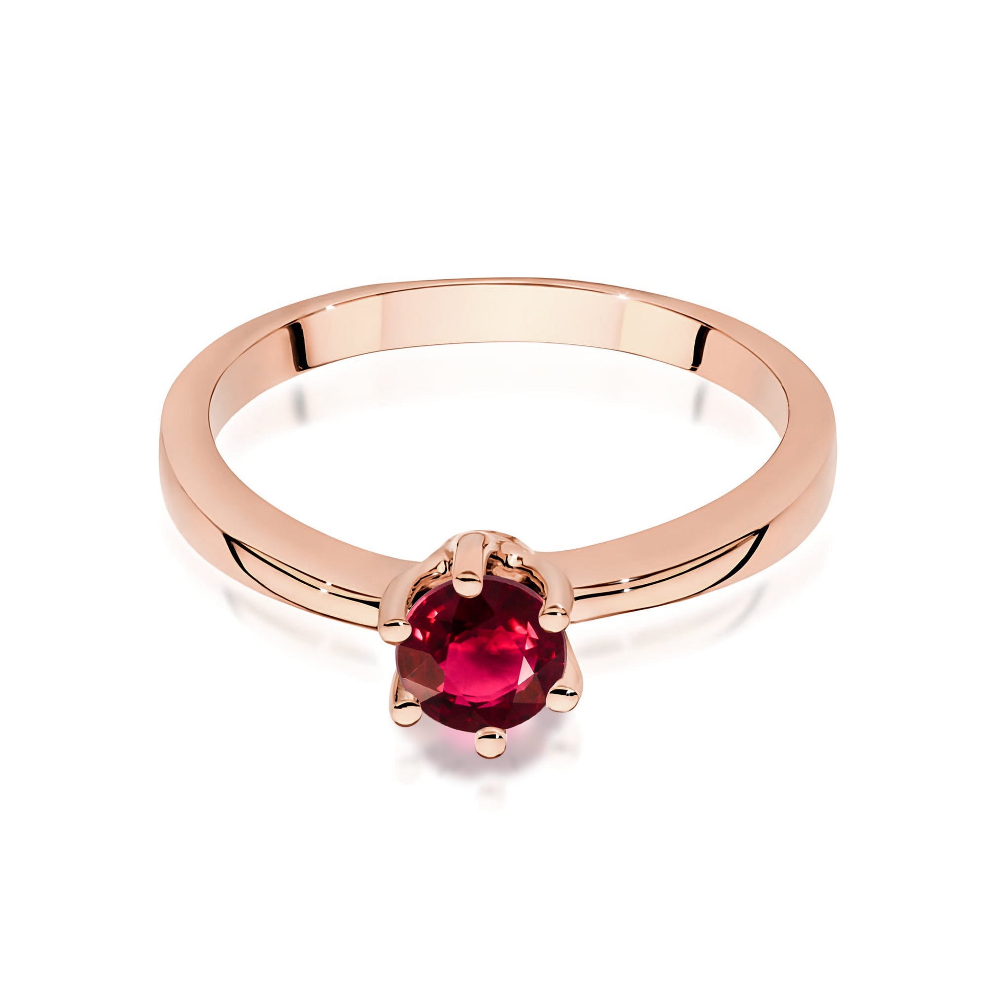 Inel Aur 14K W0563 Rubin 0,60ct