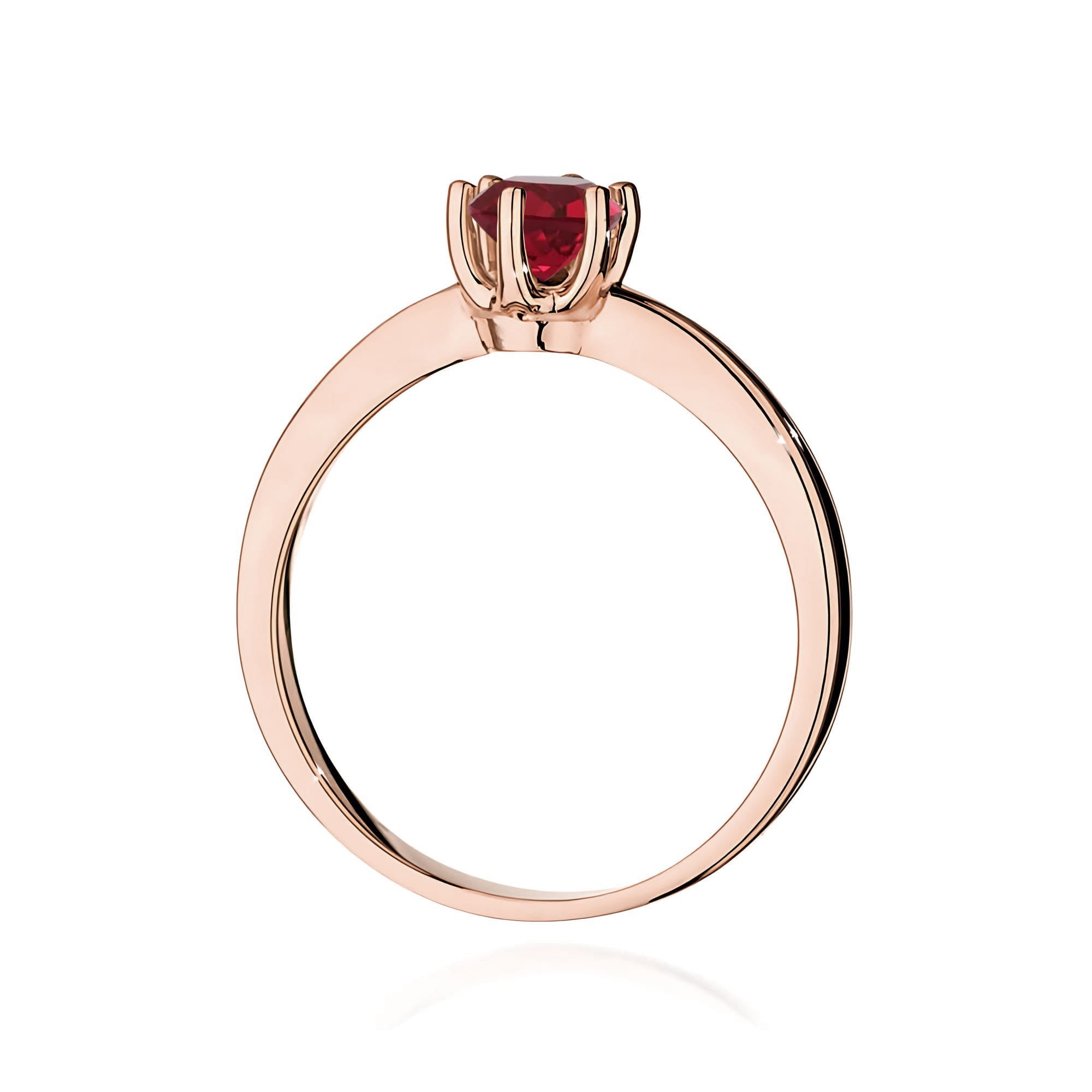 Inel Aur 14K W0563 Rubin 0,60ct