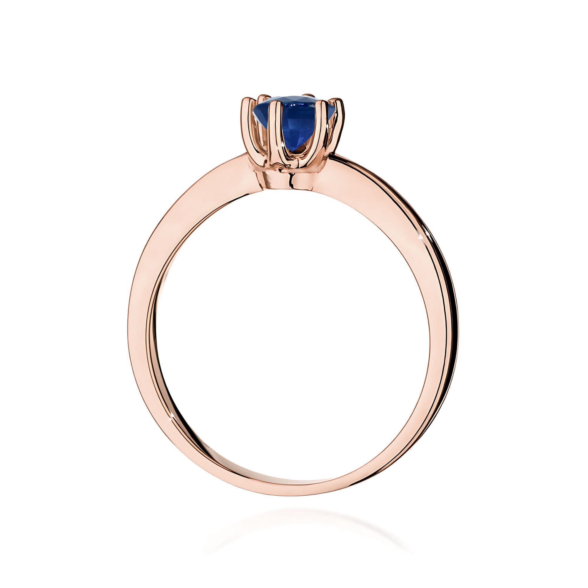Inel Aur 14K W0563 Safir 0,50ct
